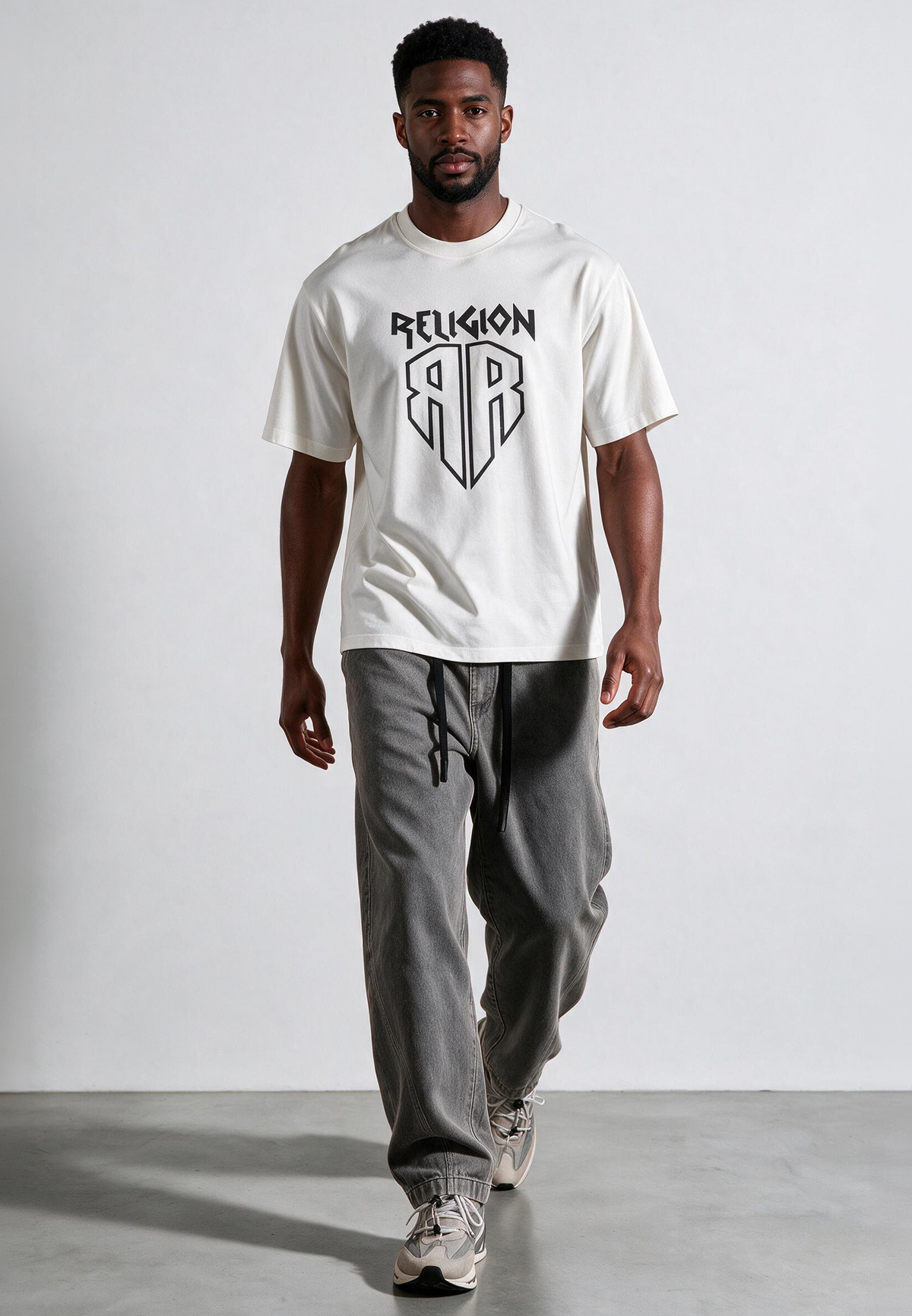 SHIELD T-SHIRT OFF WHITE