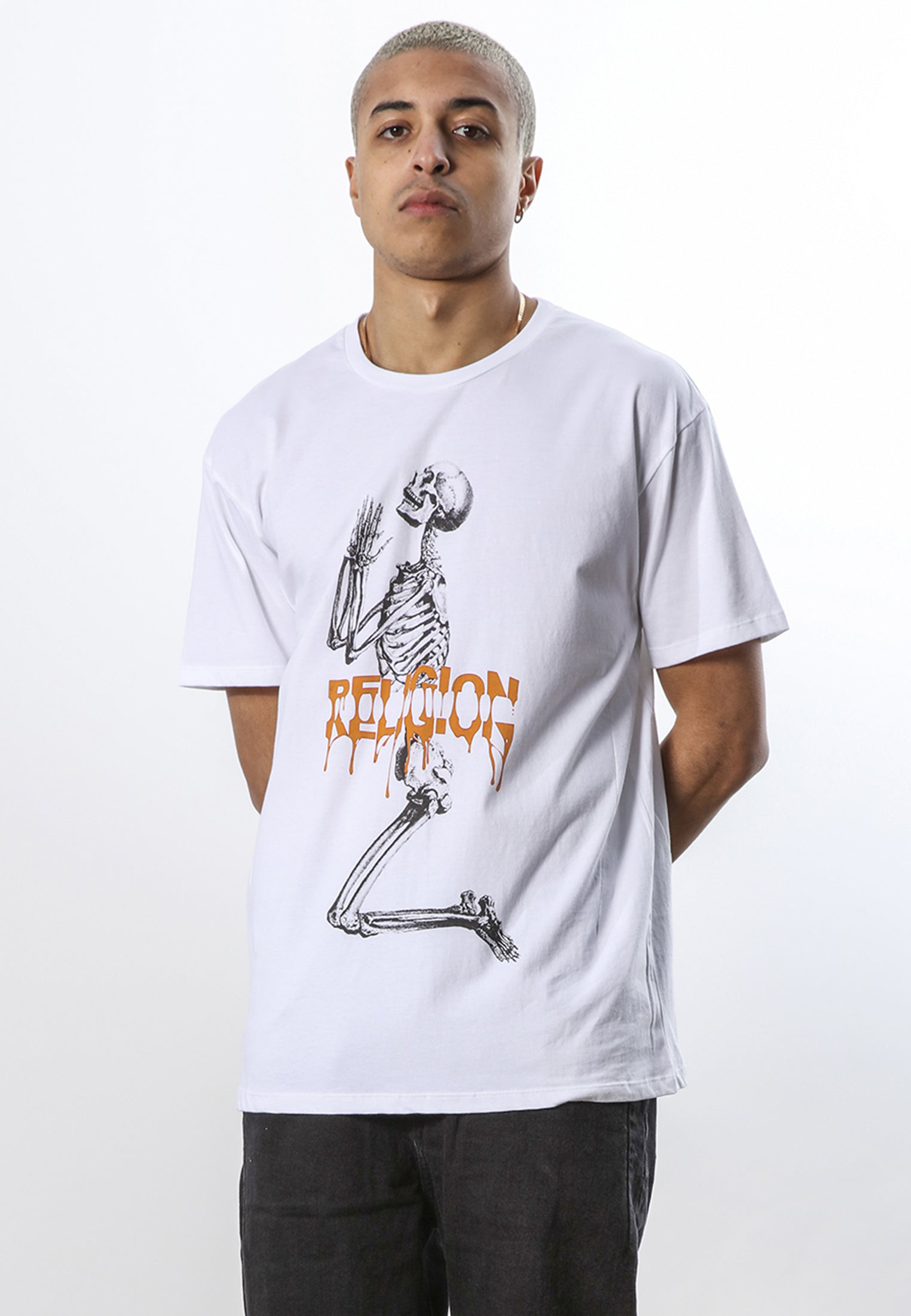GLUE SKELETON T-SHIRT WHITE