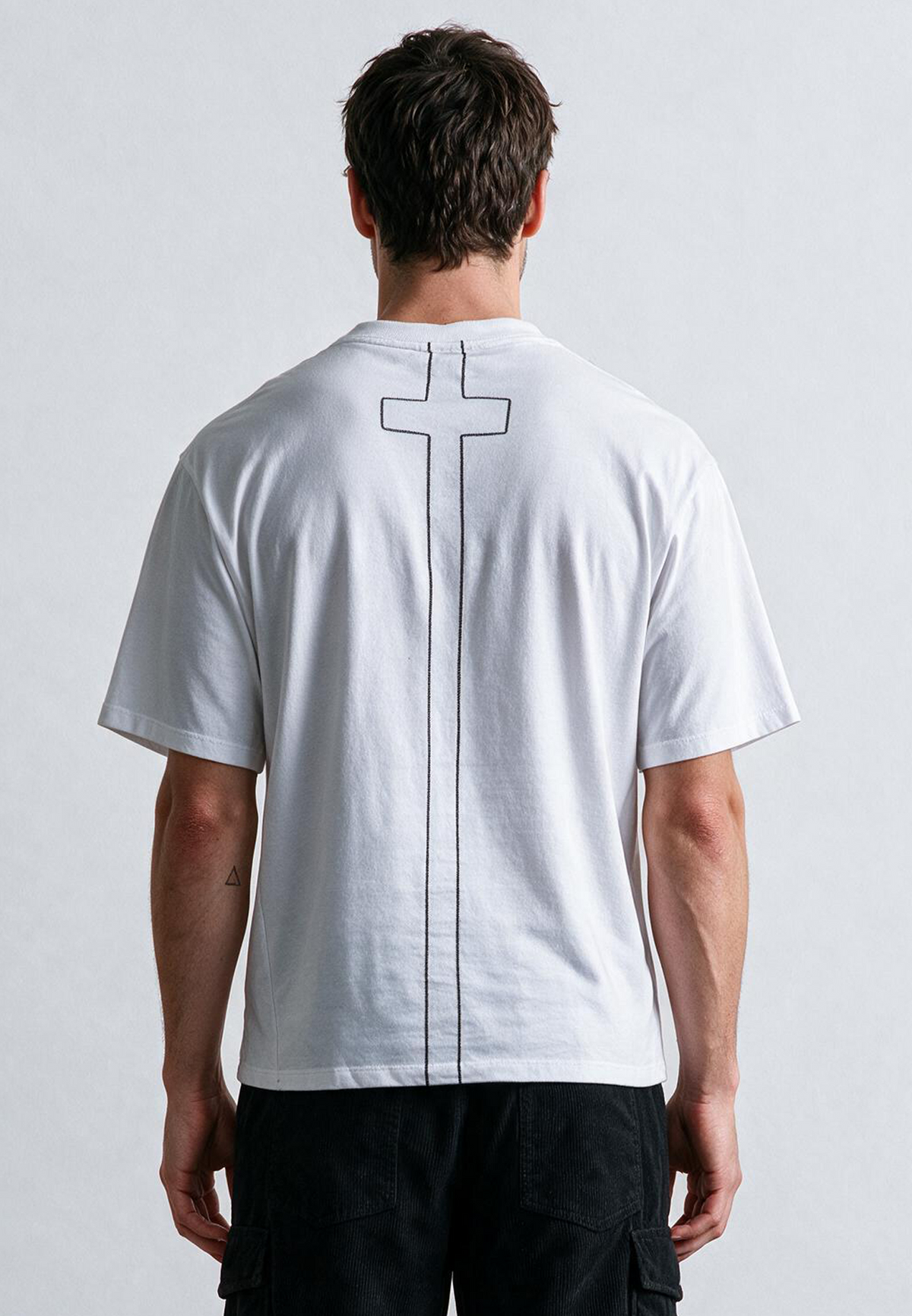 SKULL CROSSBONES T-SHIRT WHITE