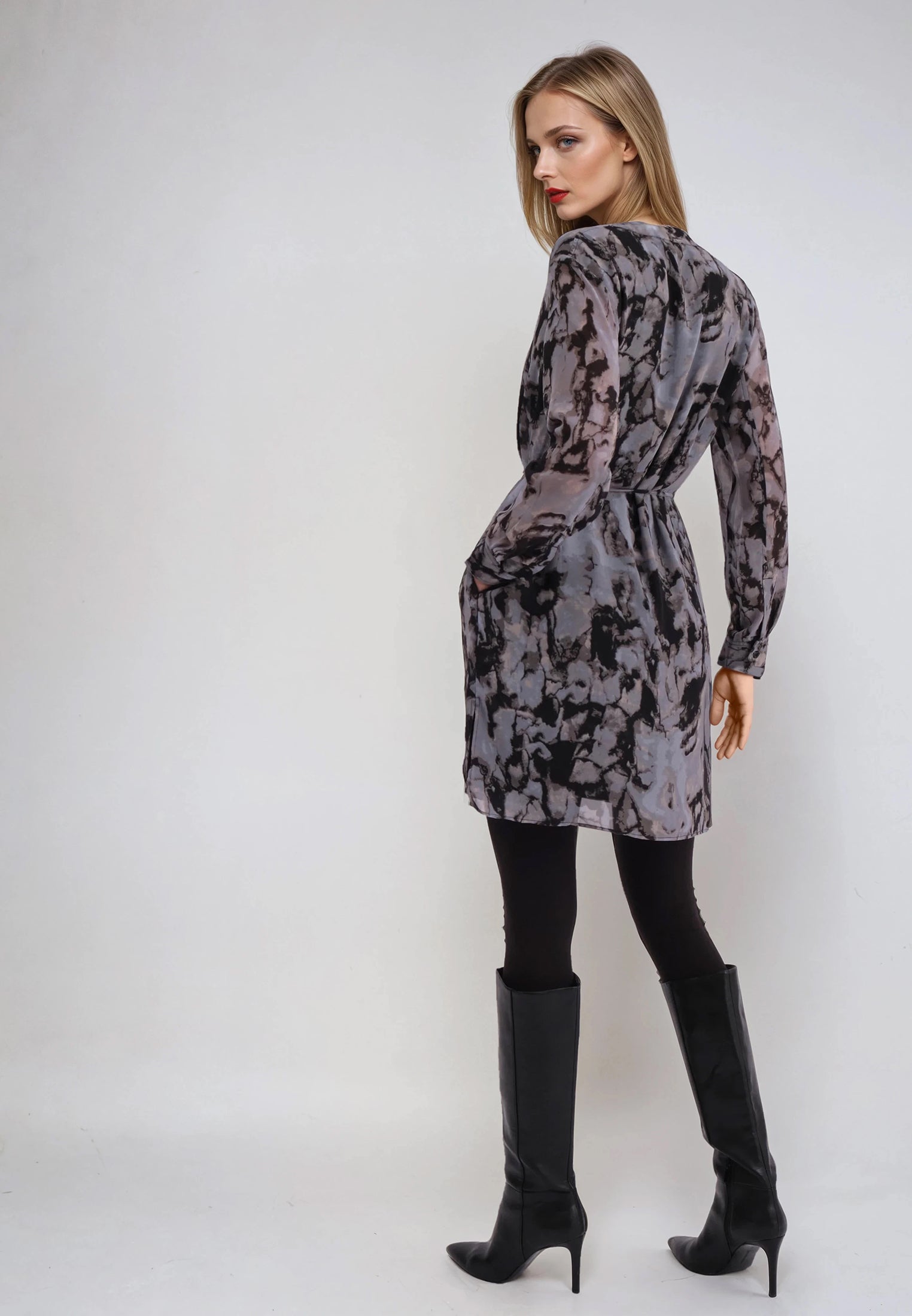 SOLSTICE KAFTAN SOLVENT BRINDLE