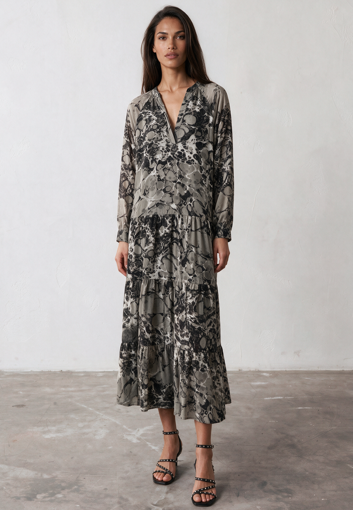 SUNSET MAXI DRESS STREAM