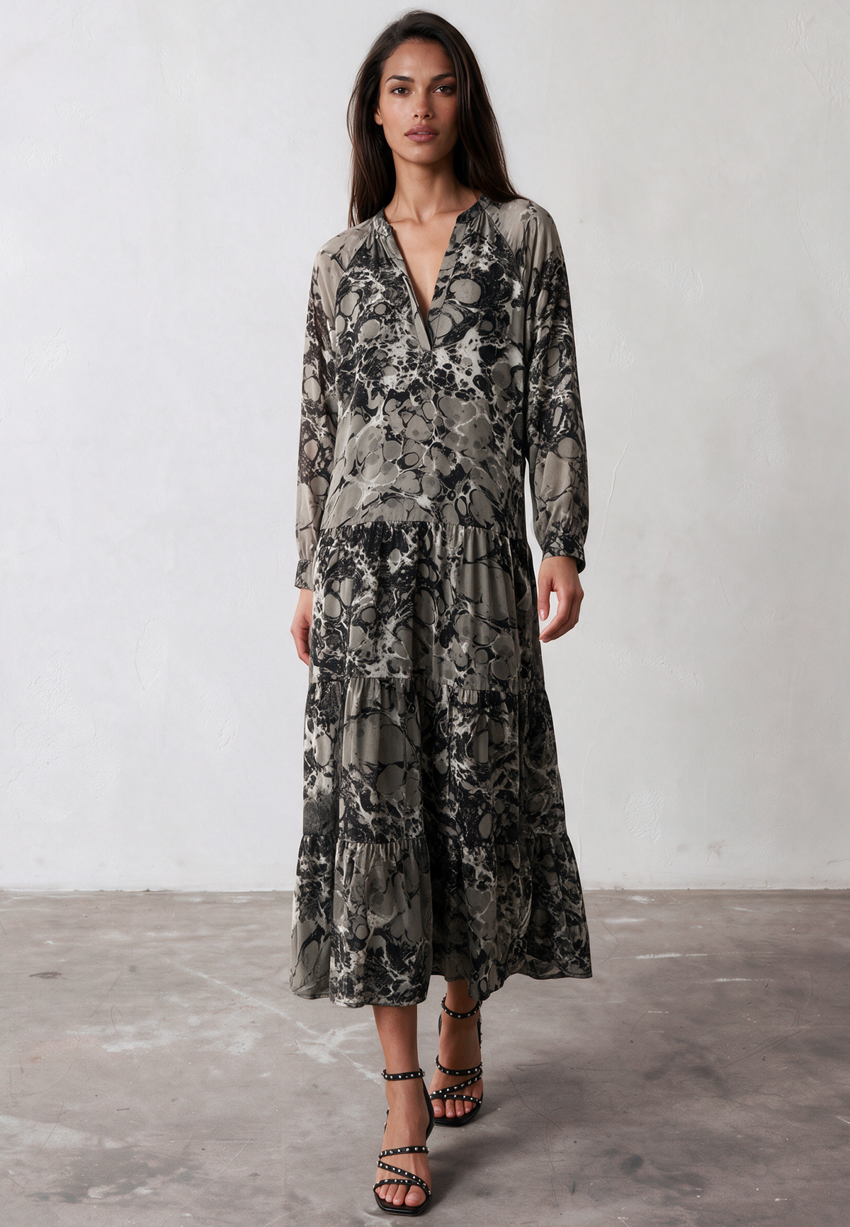 SUNSET MAXI DRESS STREAM