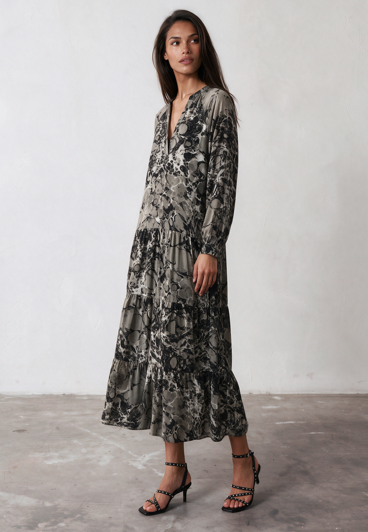 SUNSET MAXI DRESS STREAM