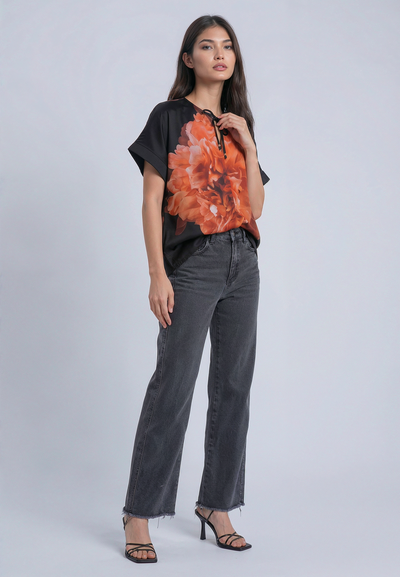 TAYLOR TOP PARADISE TERRACOTTA ORANGE