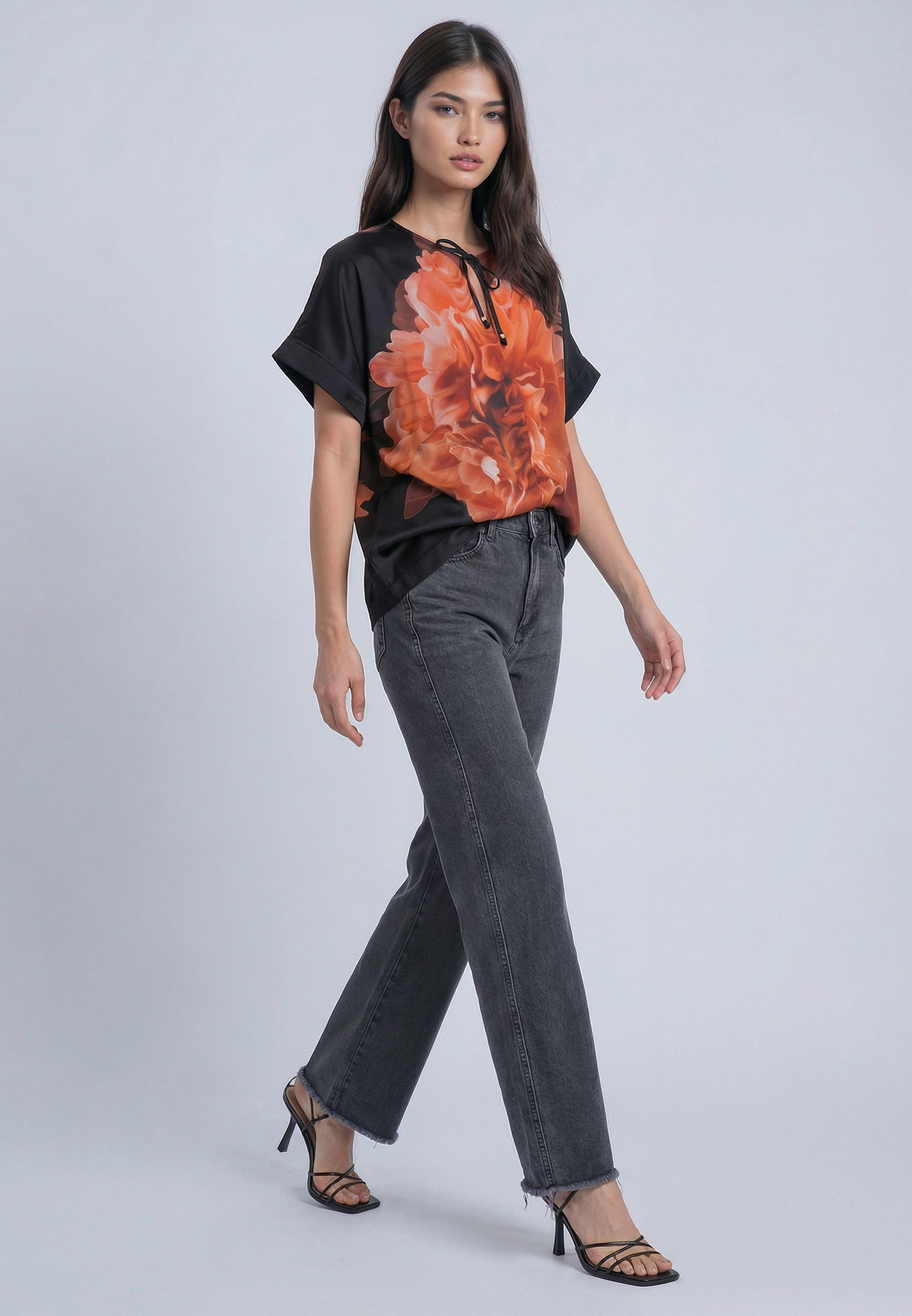 TAYLOR TOP PARADISE TERRACOTTA ORANGE