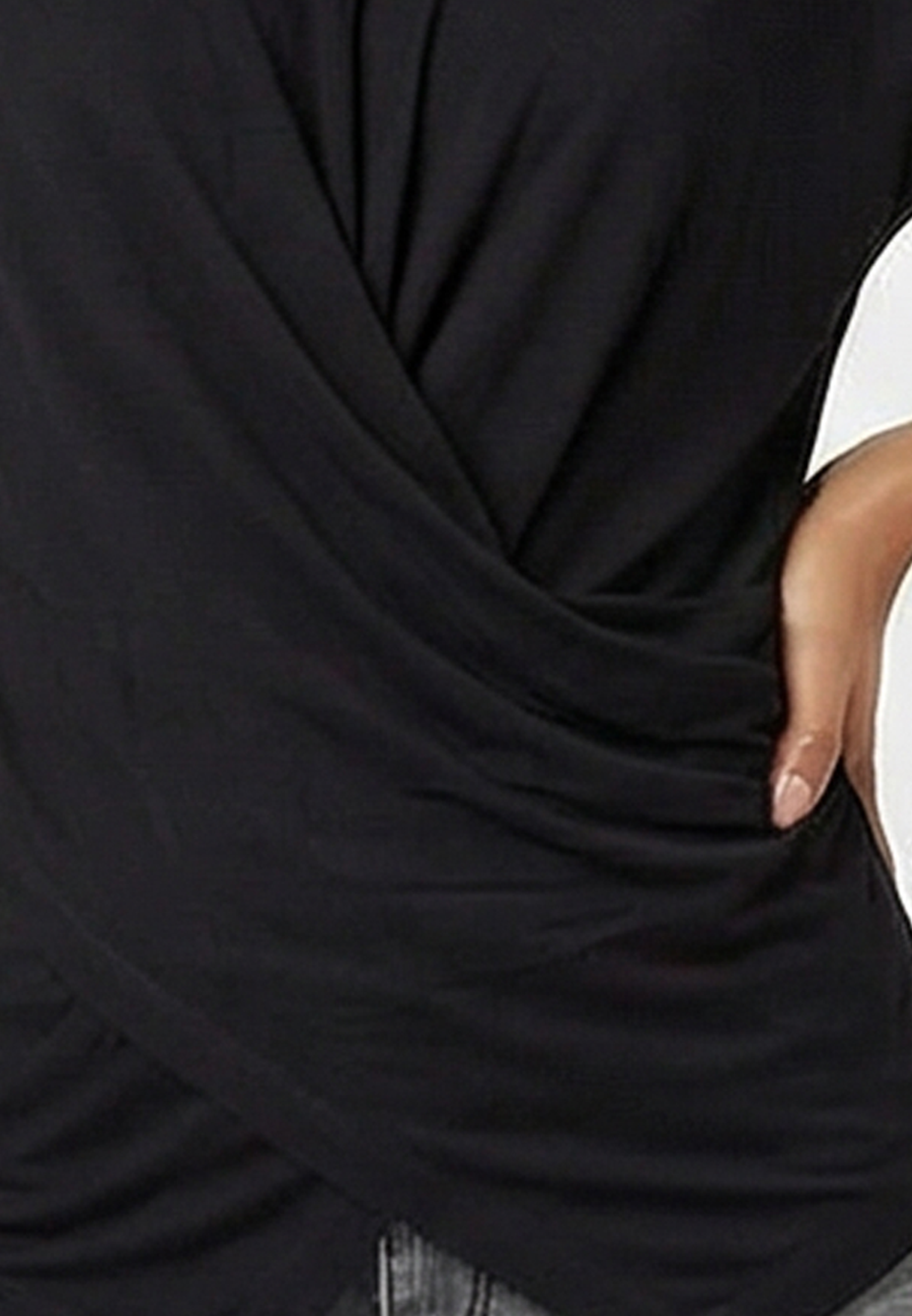 TIME T-SHIRT JET BLACK