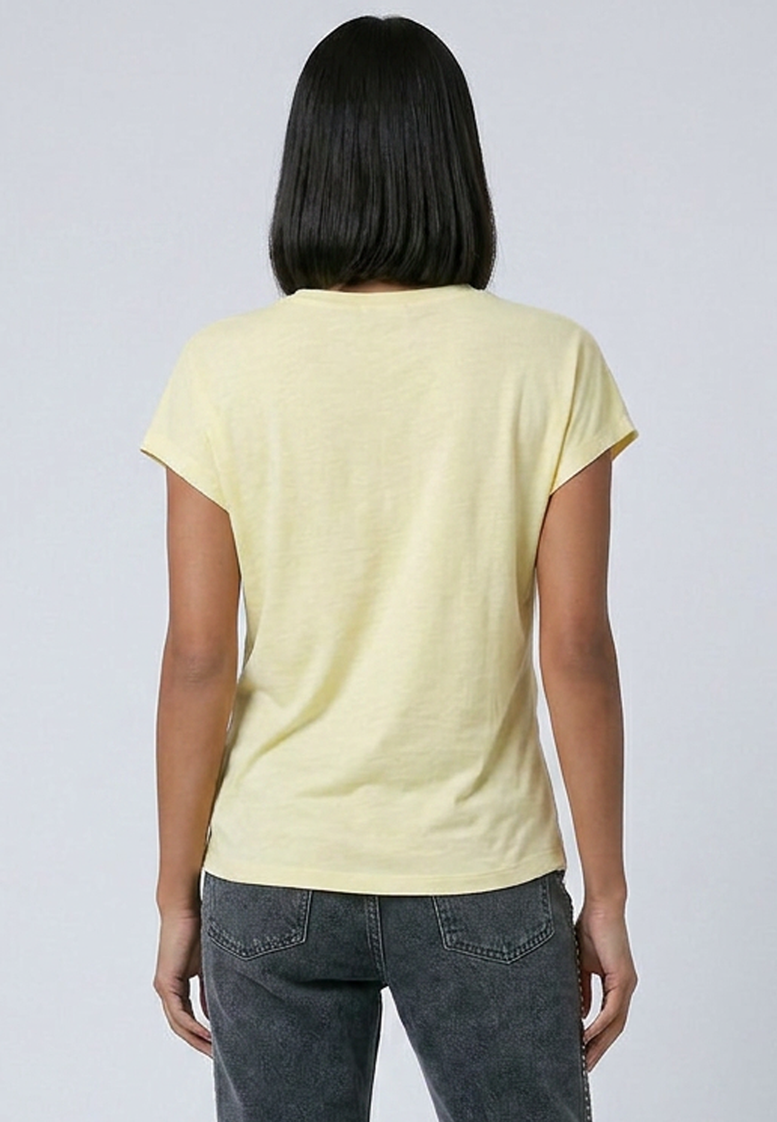 TIME T-SHIRT NEW YELLOW