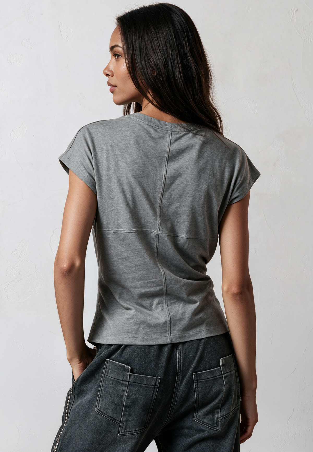 TIME T-SHIRT FLINT