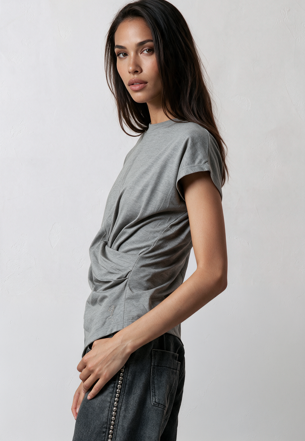 TIME T-SHIRT FLINT