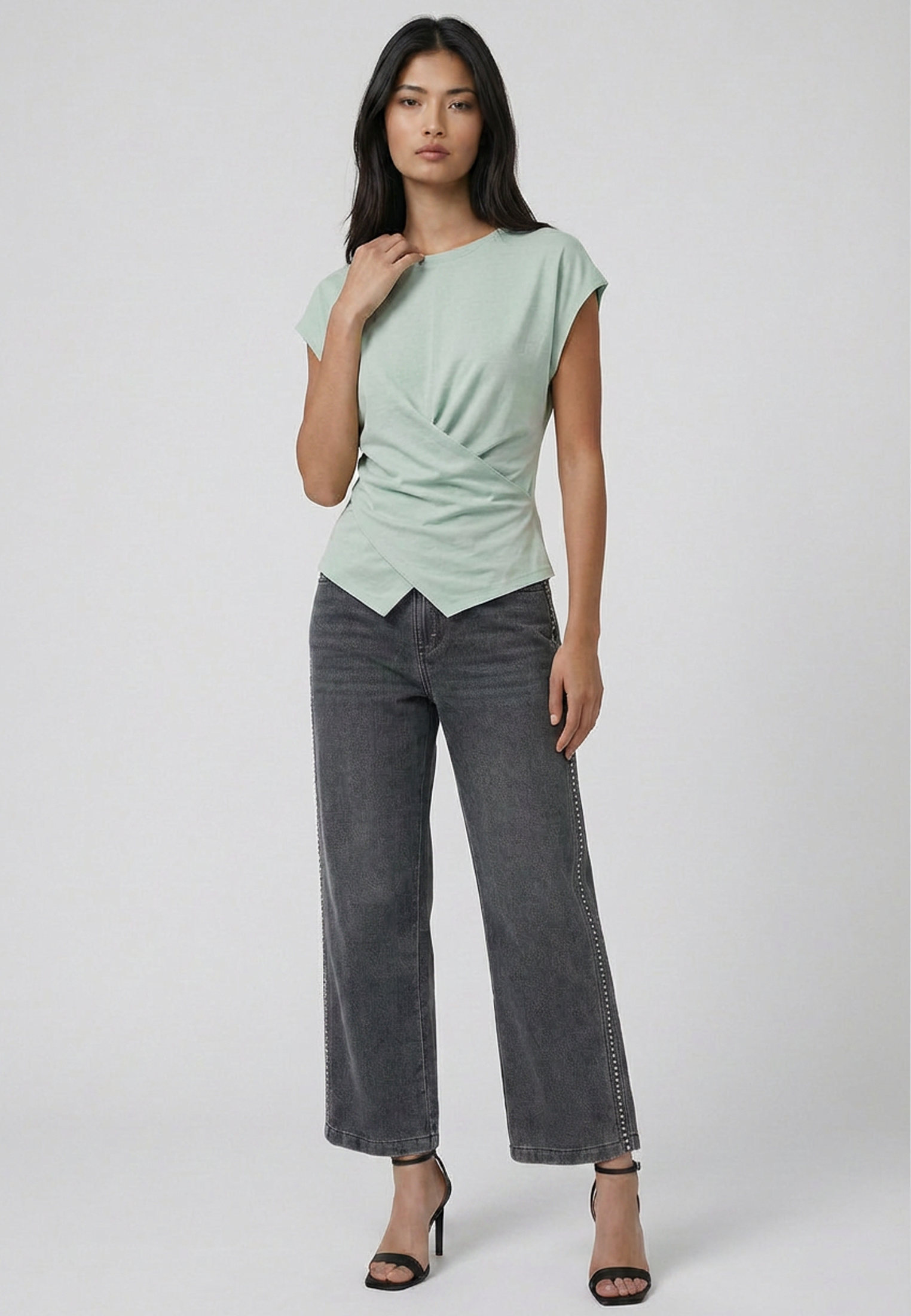 TIME TEE PALE AQUA