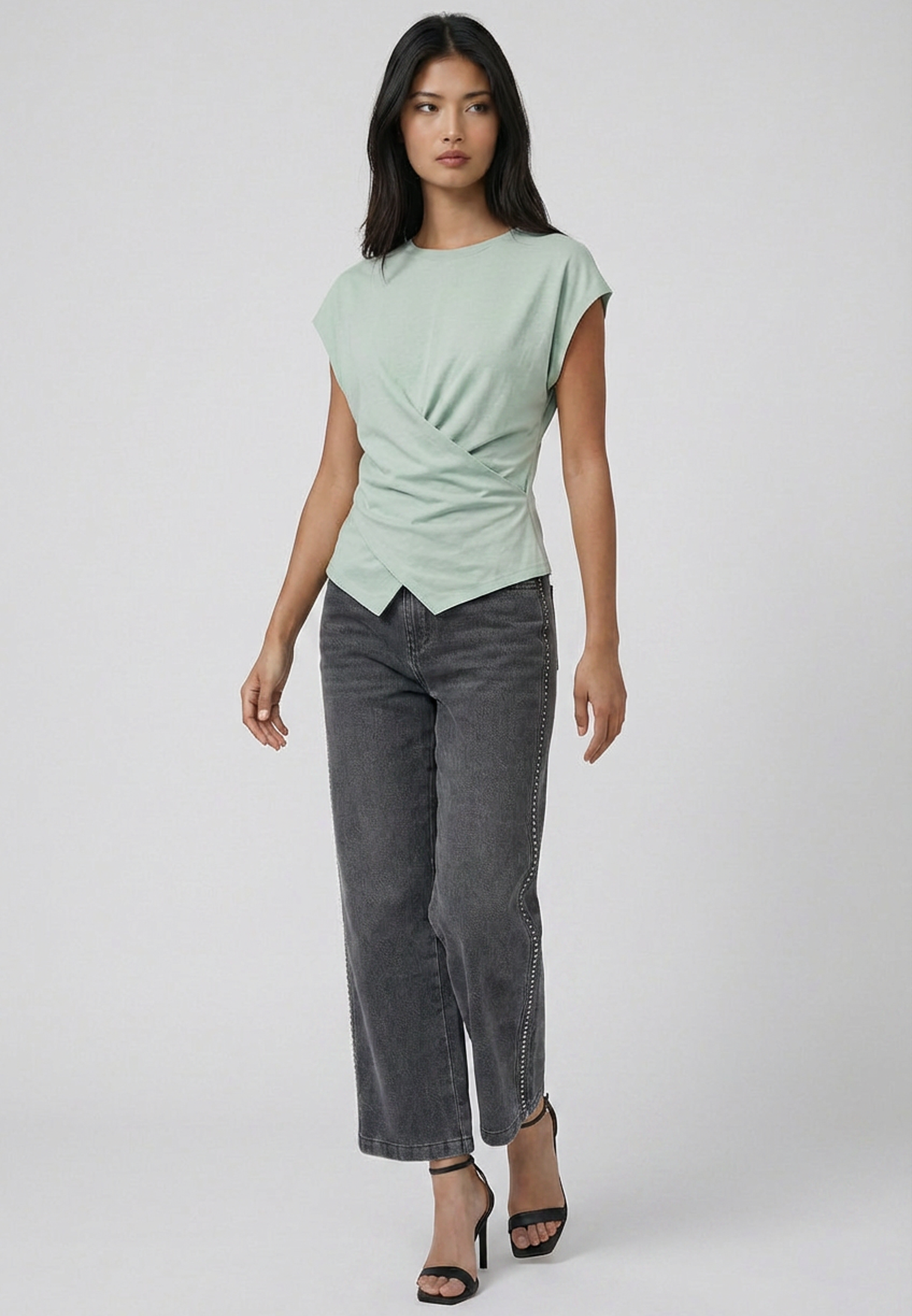 TIME TEE PALE AQUA
