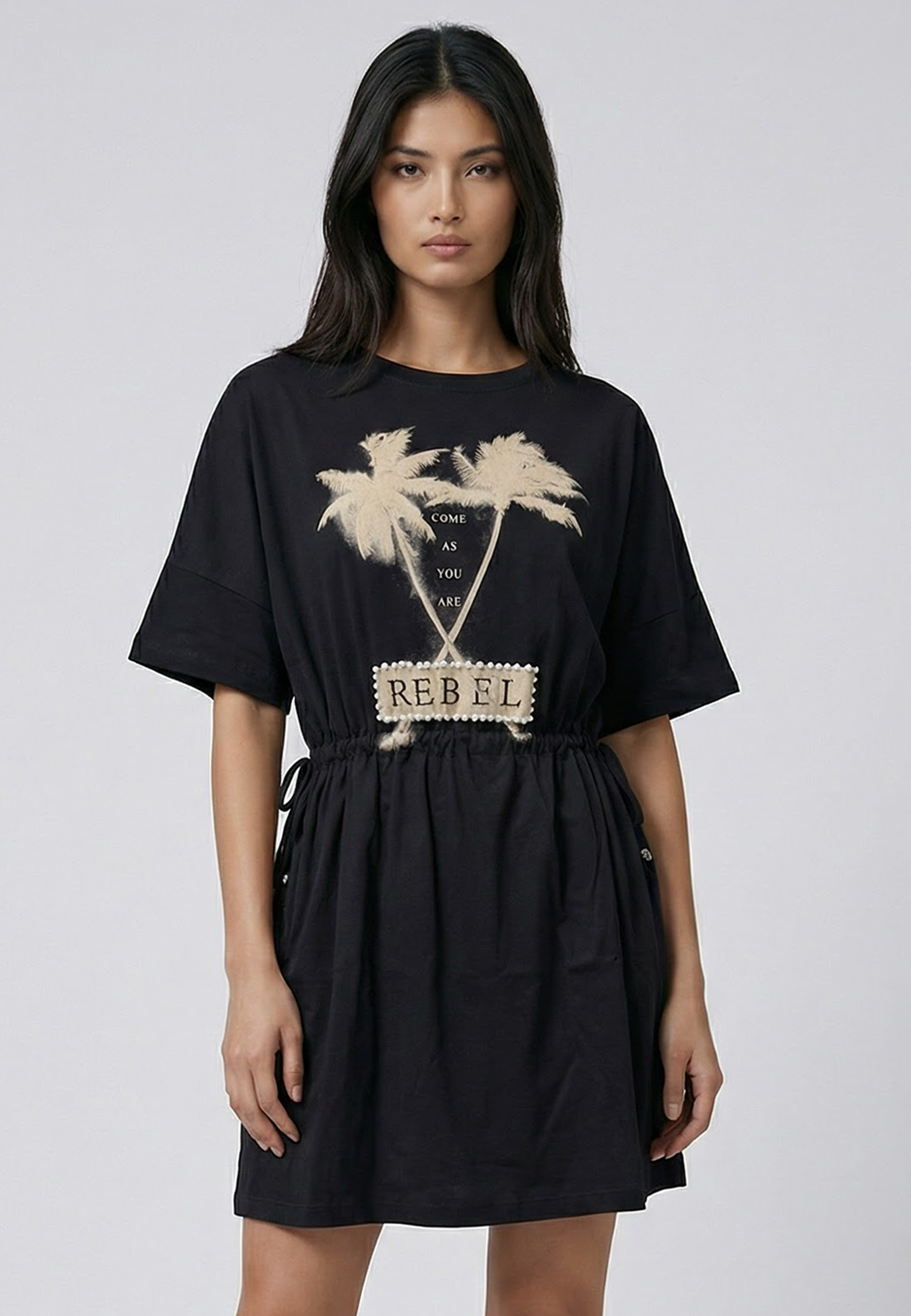 TOPAZ DRESS REBEL BLACK