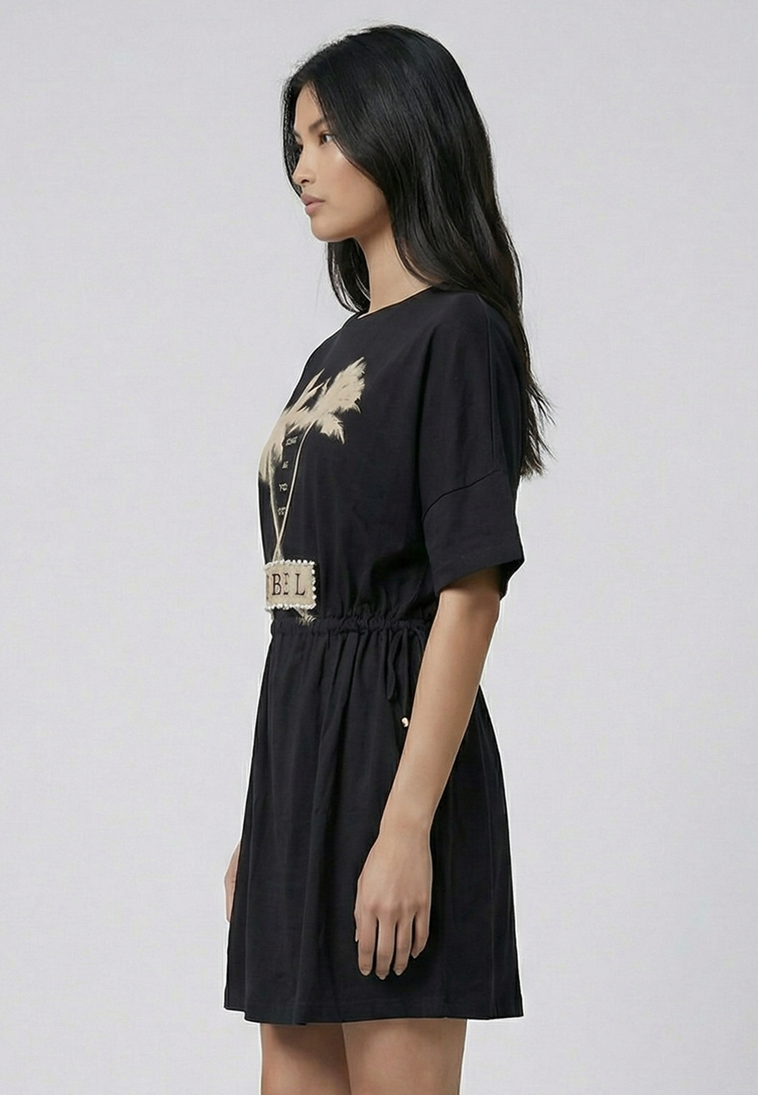 TOPAZ DRESS REBEL BLACK