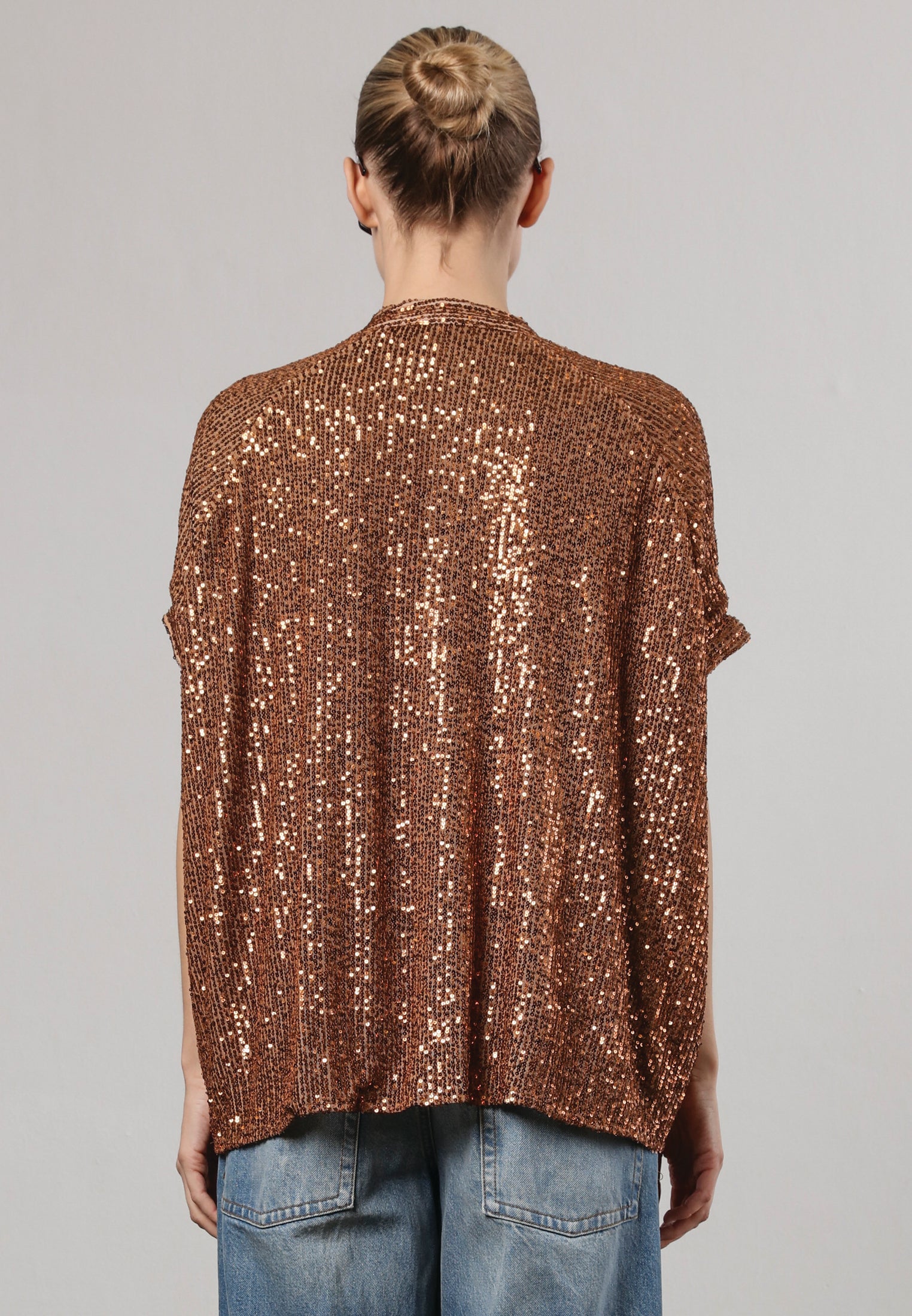 TOUCH BLOUSE BROWN