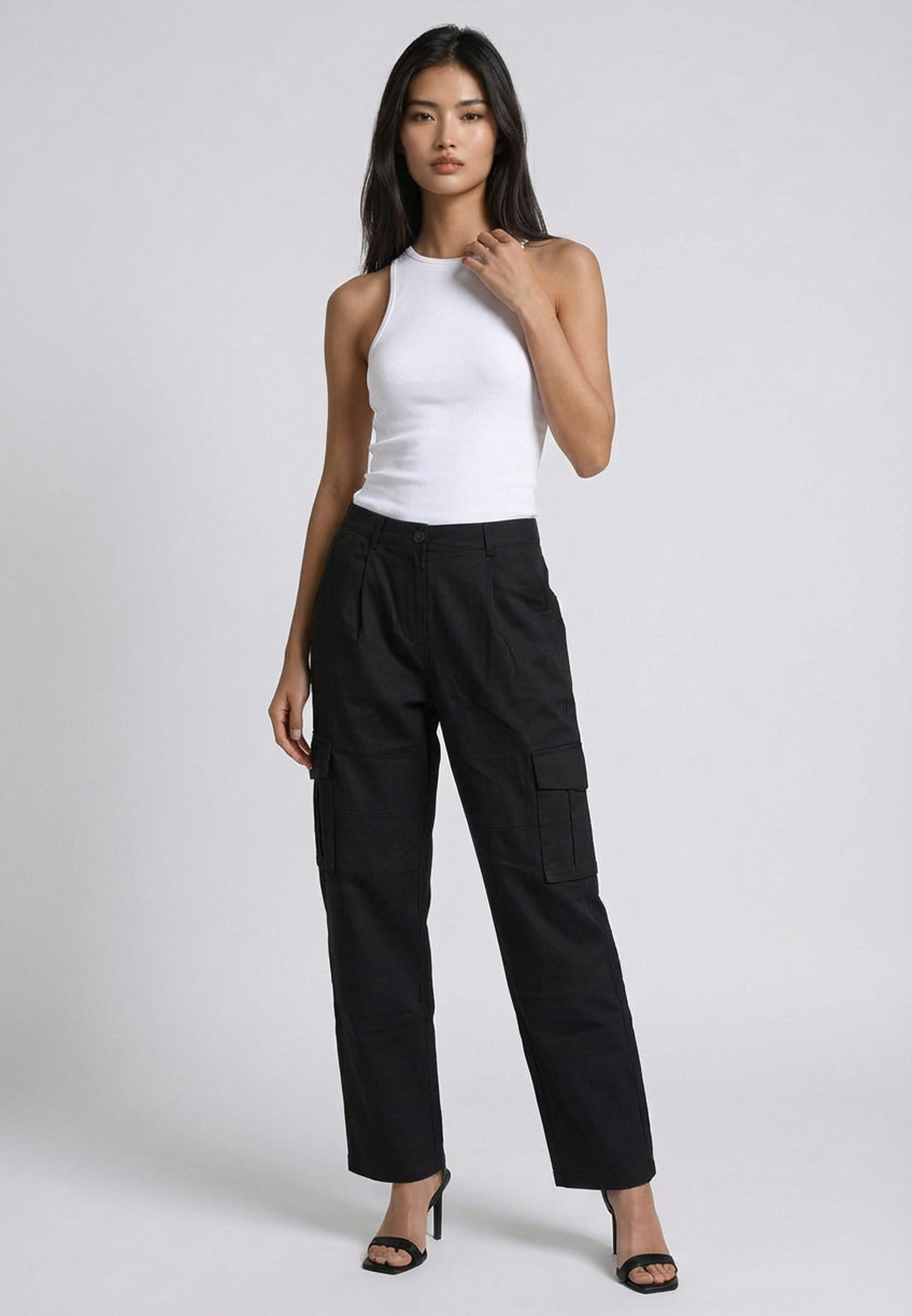 TRIBE TROUSERS BLACK
