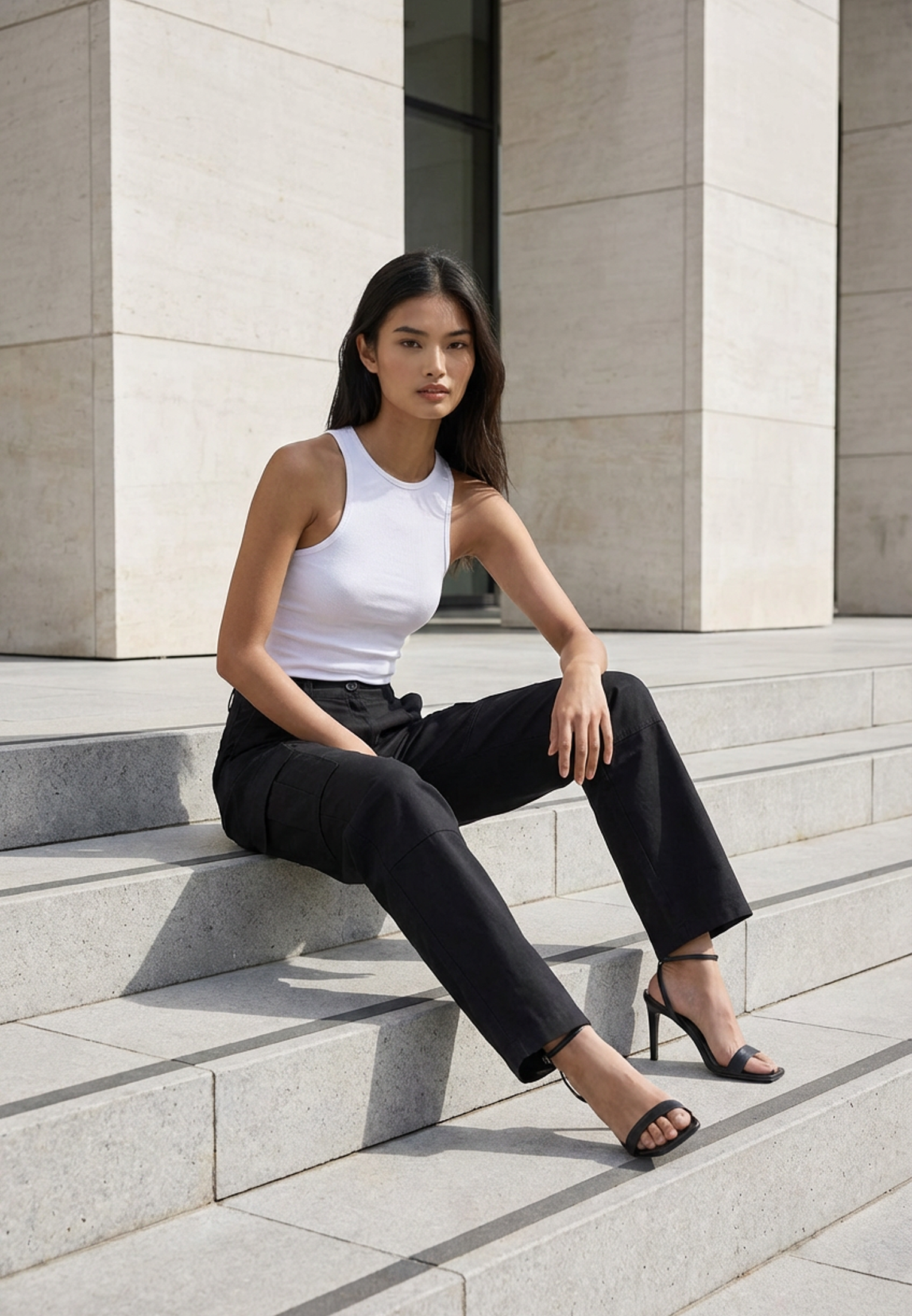 TRIBE TROUSERS BLACK