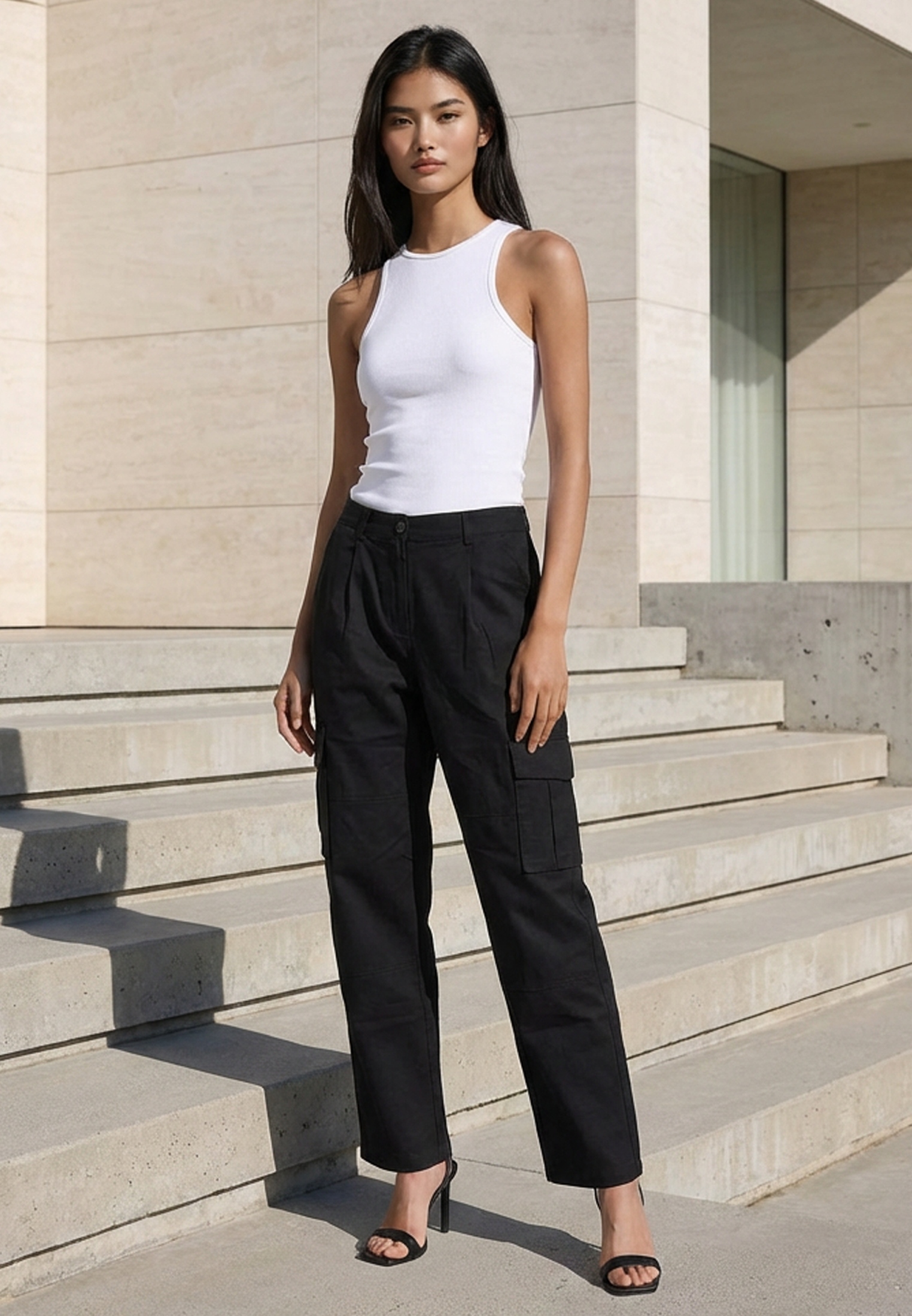 TRIBE TROUSERS BLACK