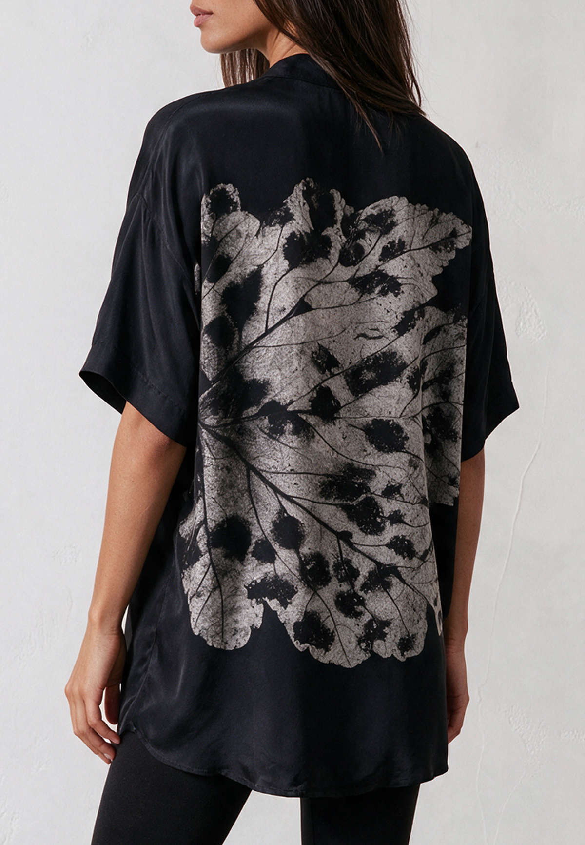 TWIST TUNIC OBSIDIAN GREY