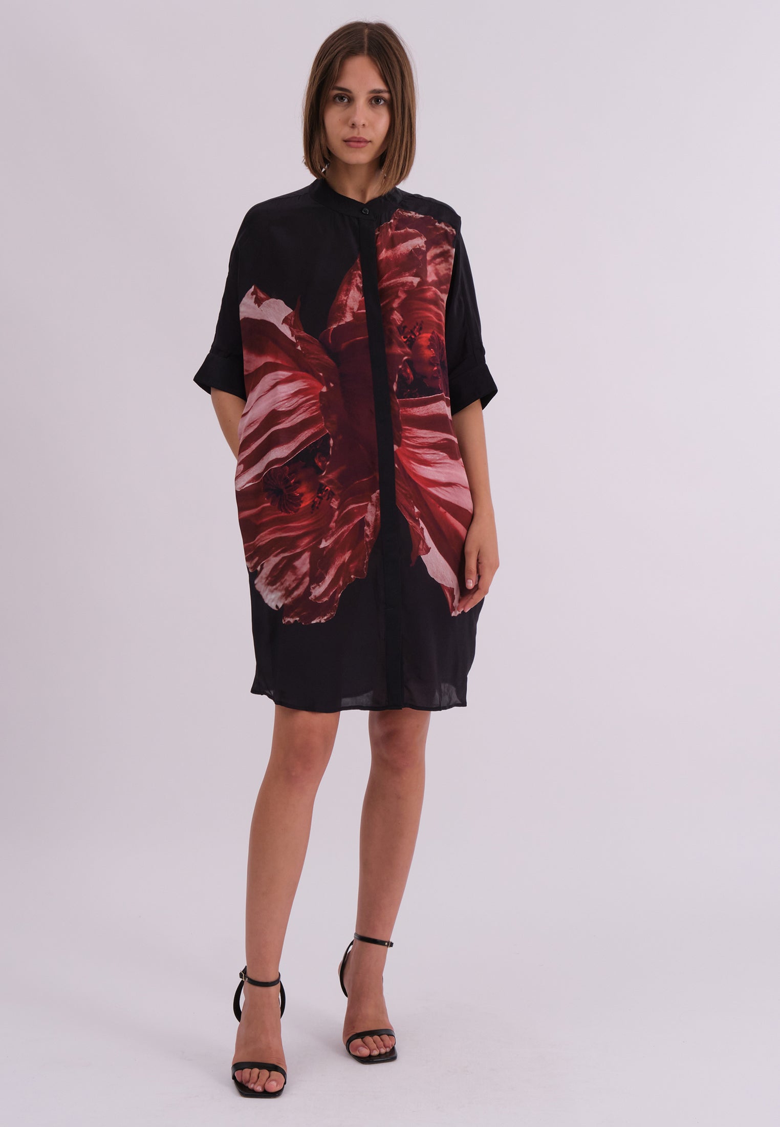 TWIST TUNIC CHARM RED