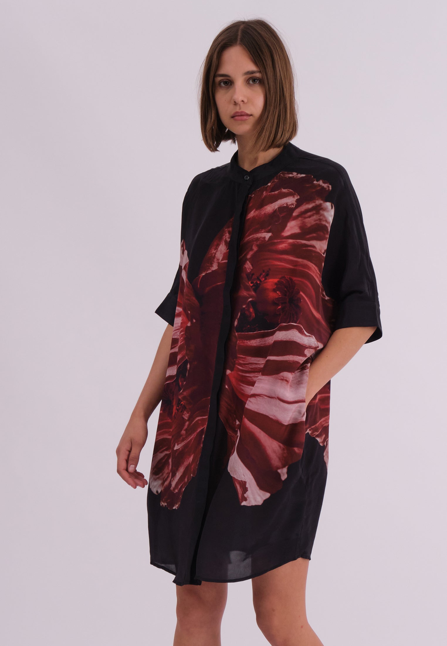 TWIST TUNIC CHARM RED