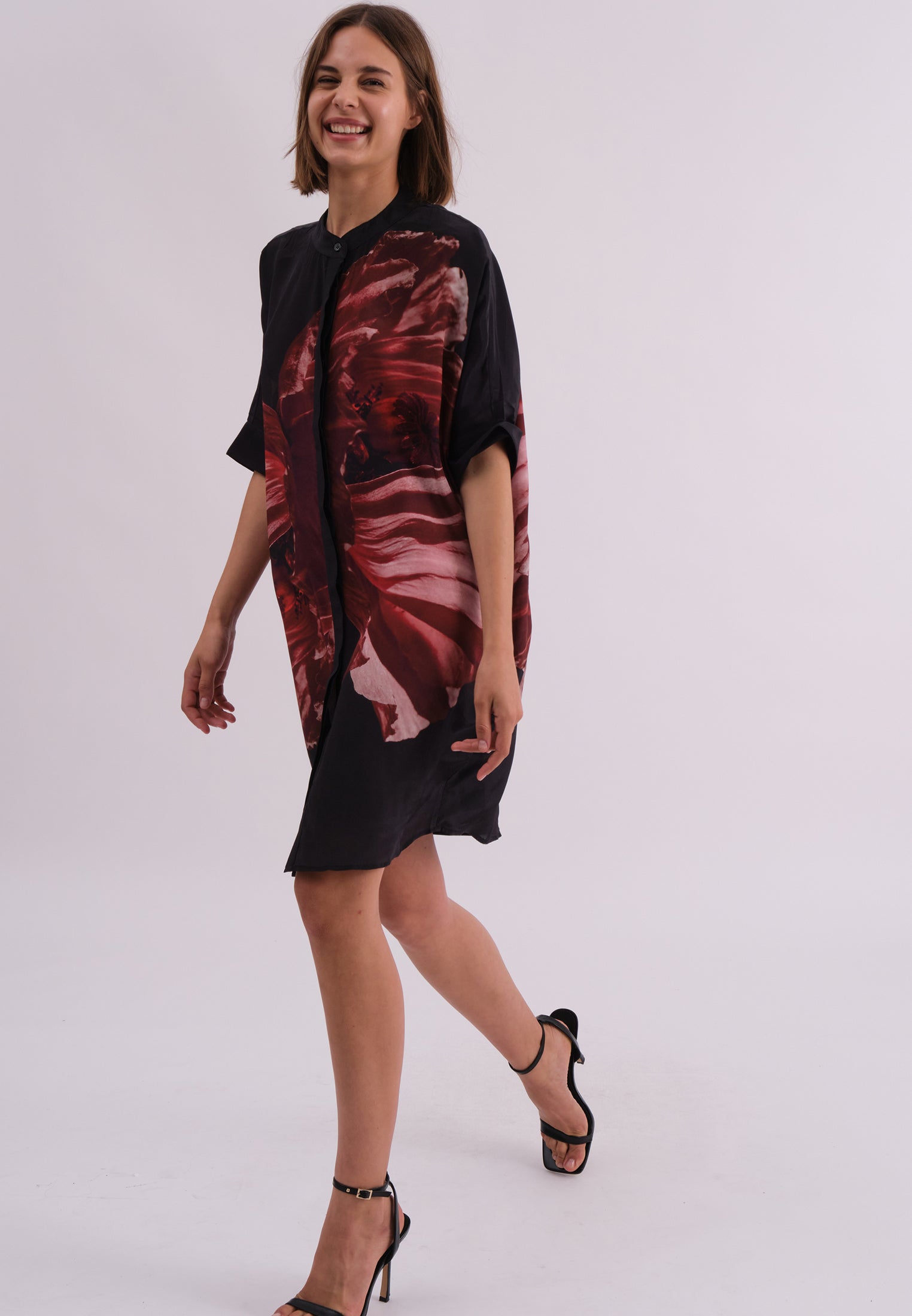TWIST TUNIC CHARM RED