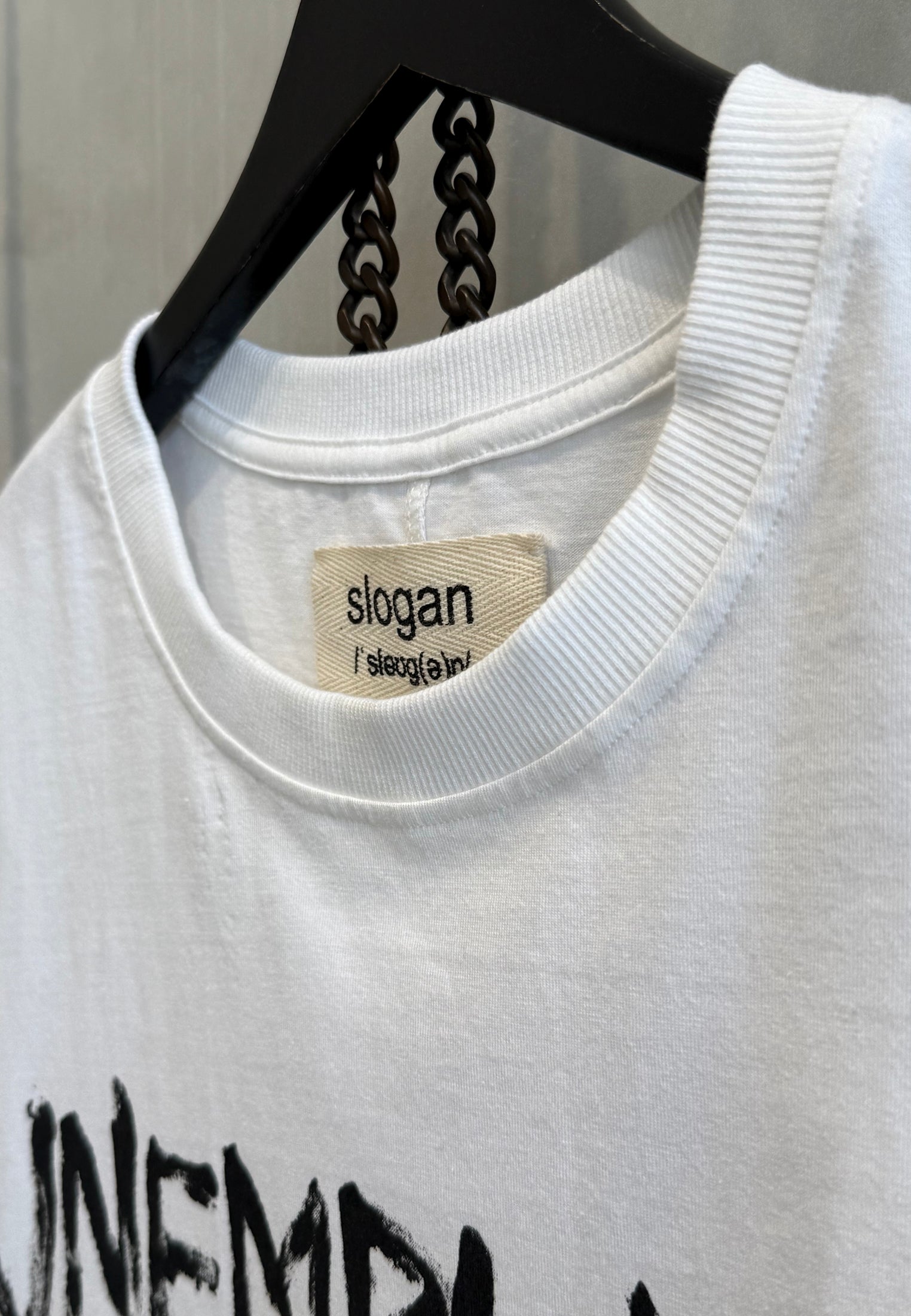 UNEMPLOYED OVERSIZED T-SHIRT WHITE