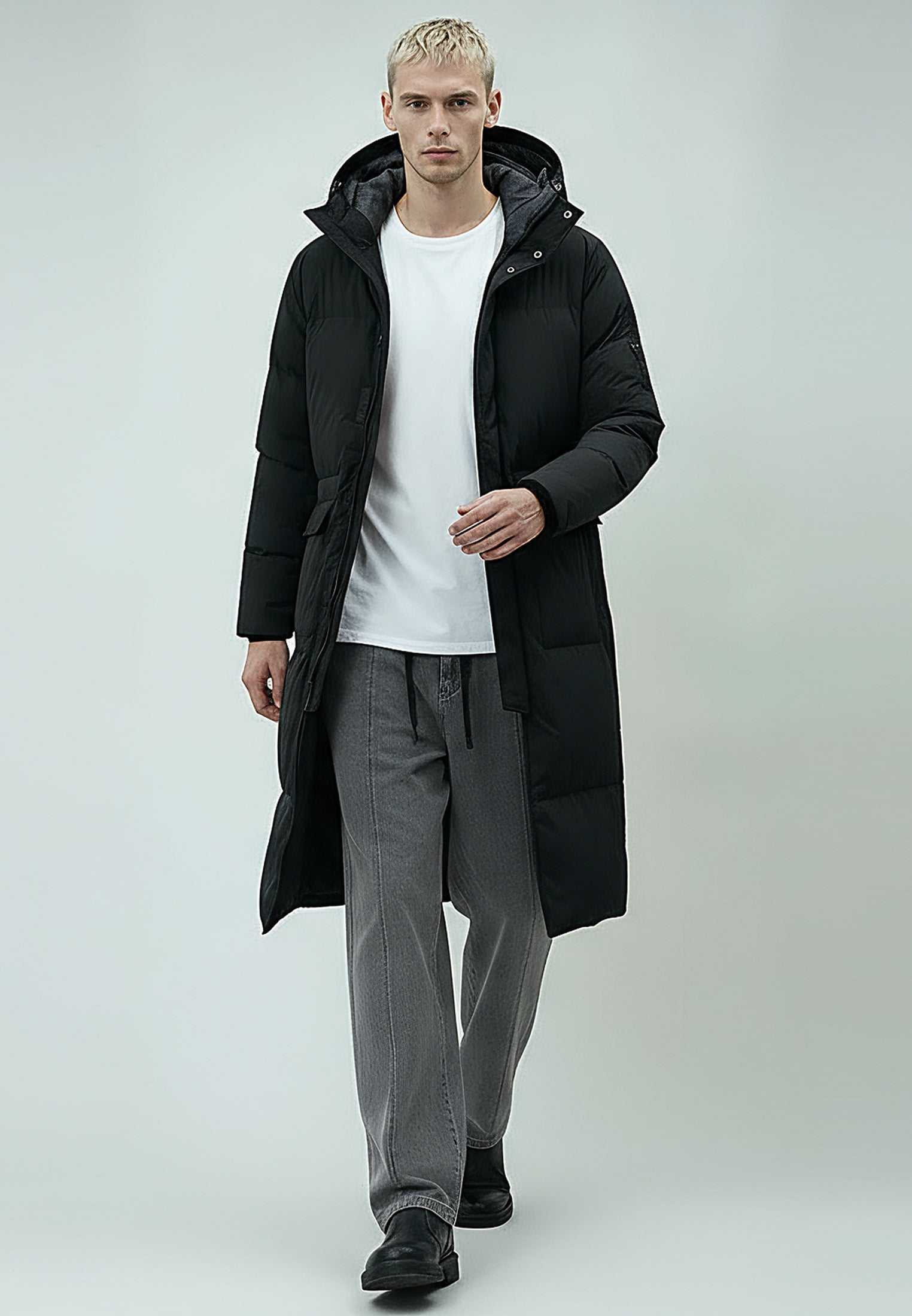 VOYAGER PUFFER PARKA BLACK