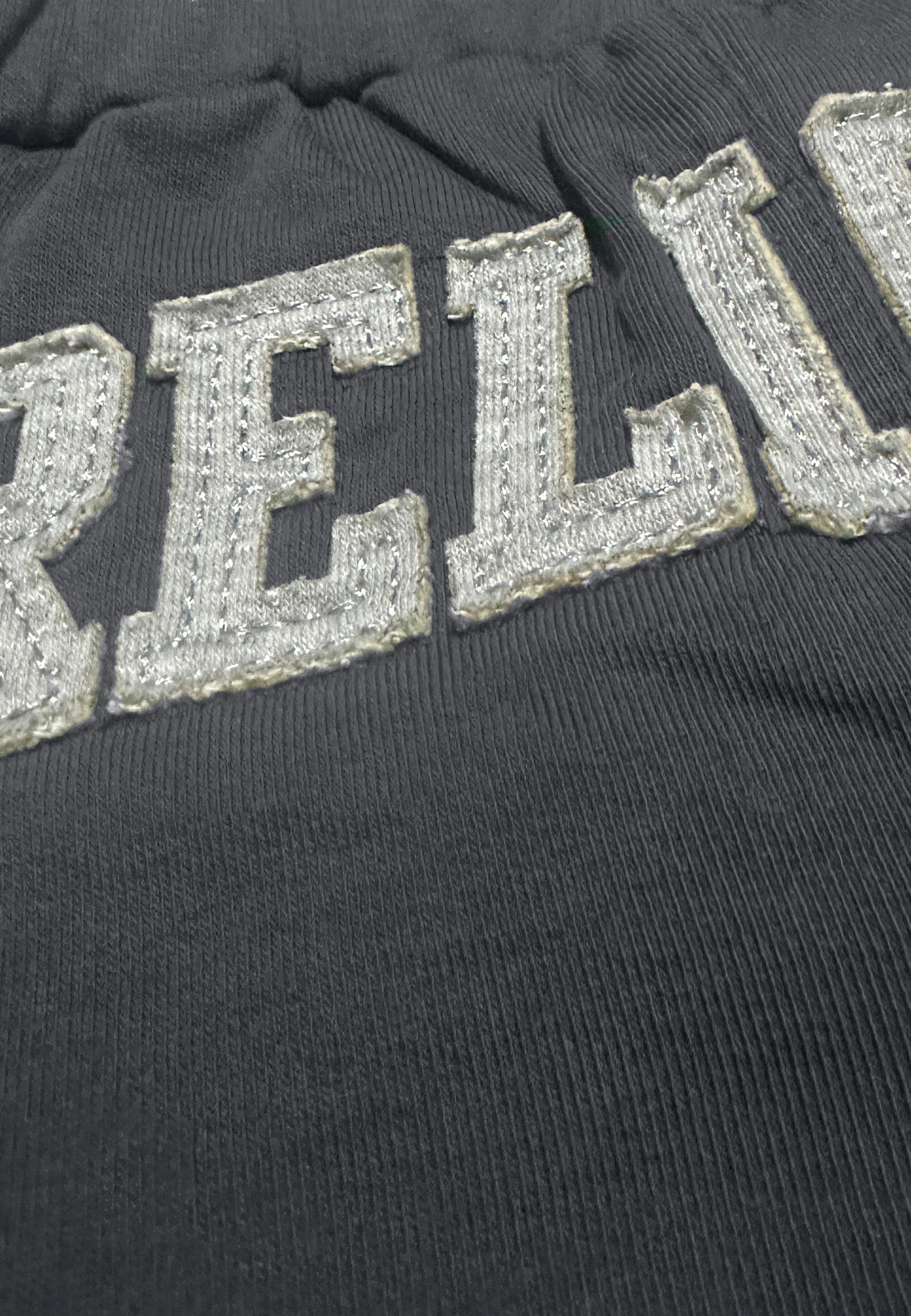 RELIGION GIRLS SEAMED DARTED SWEATPANTS BLACK