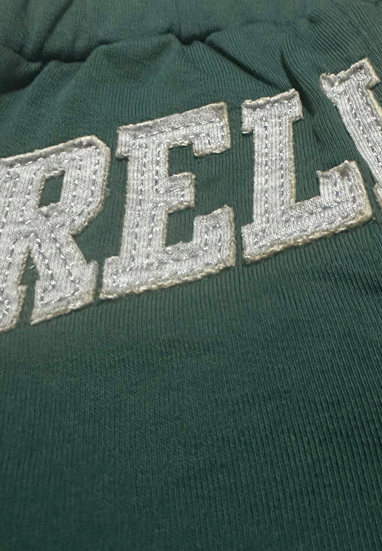 RELIGION GIRLS SEAMED DARTED SWEAT PANTS GREEN