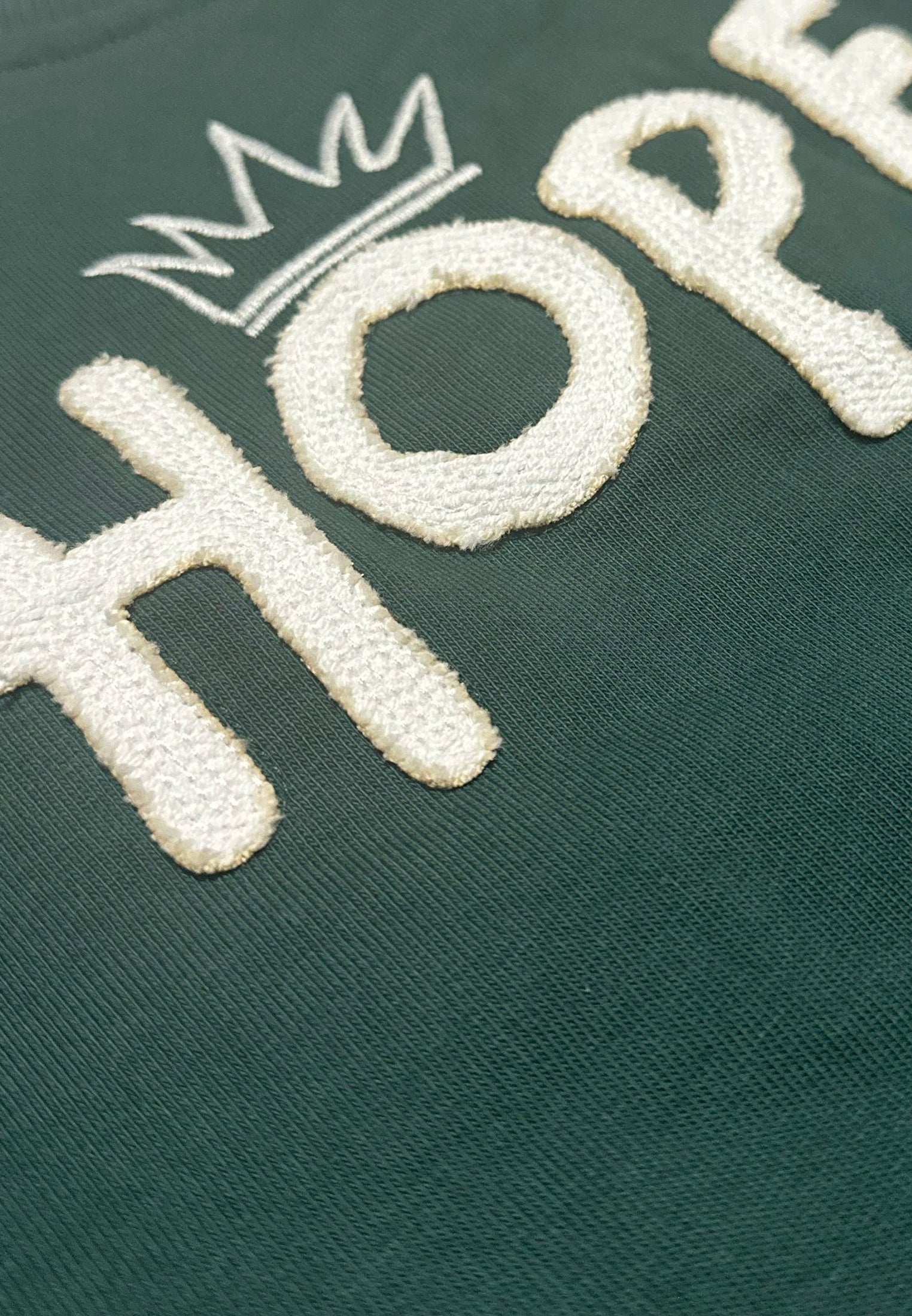HOPEY GIRLS OVERSIZED SWEATSHIRT GREEN