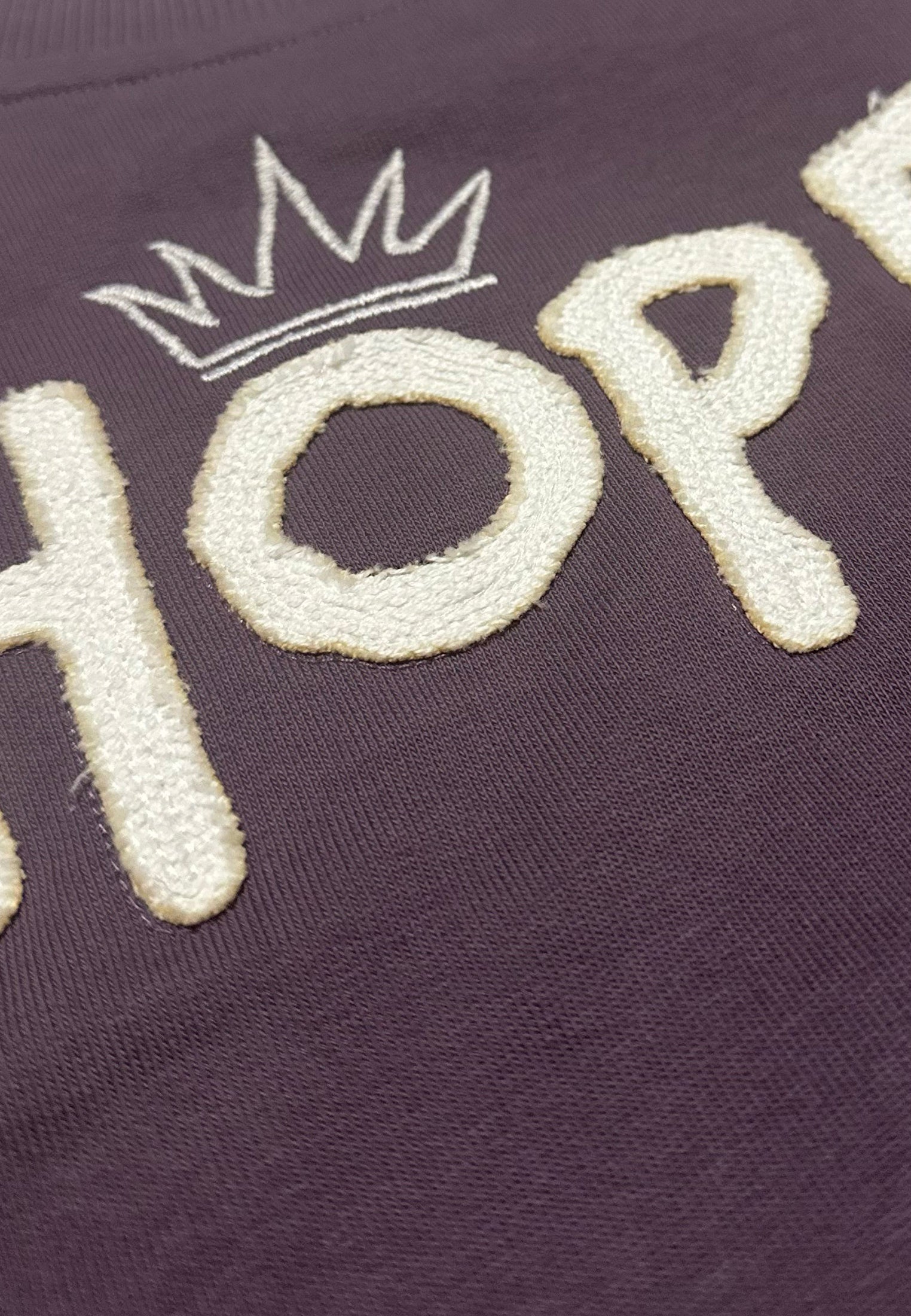HOPEY GIRLS OVERSIZED SWEATSHIRT MAUVE