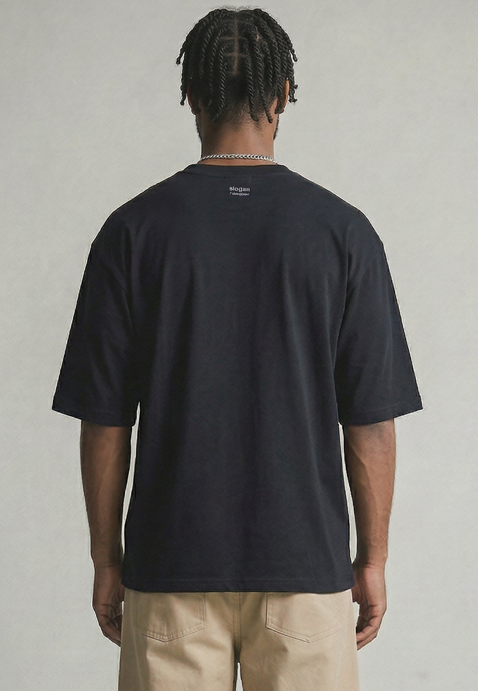 HARD TIMES T-SHIRT BLACK