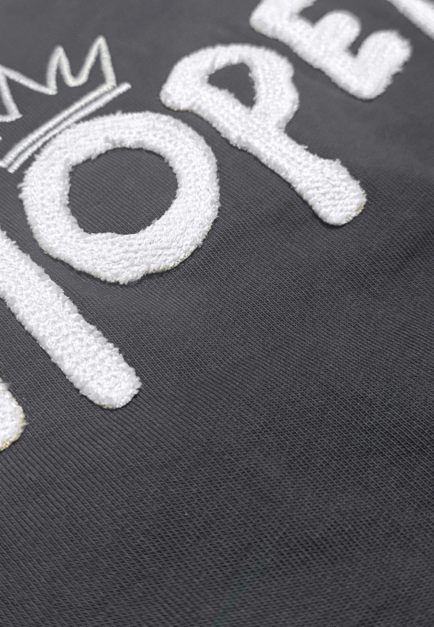 HOPEY GIRLS OVERSIZED SWEATSHIRT BLACK