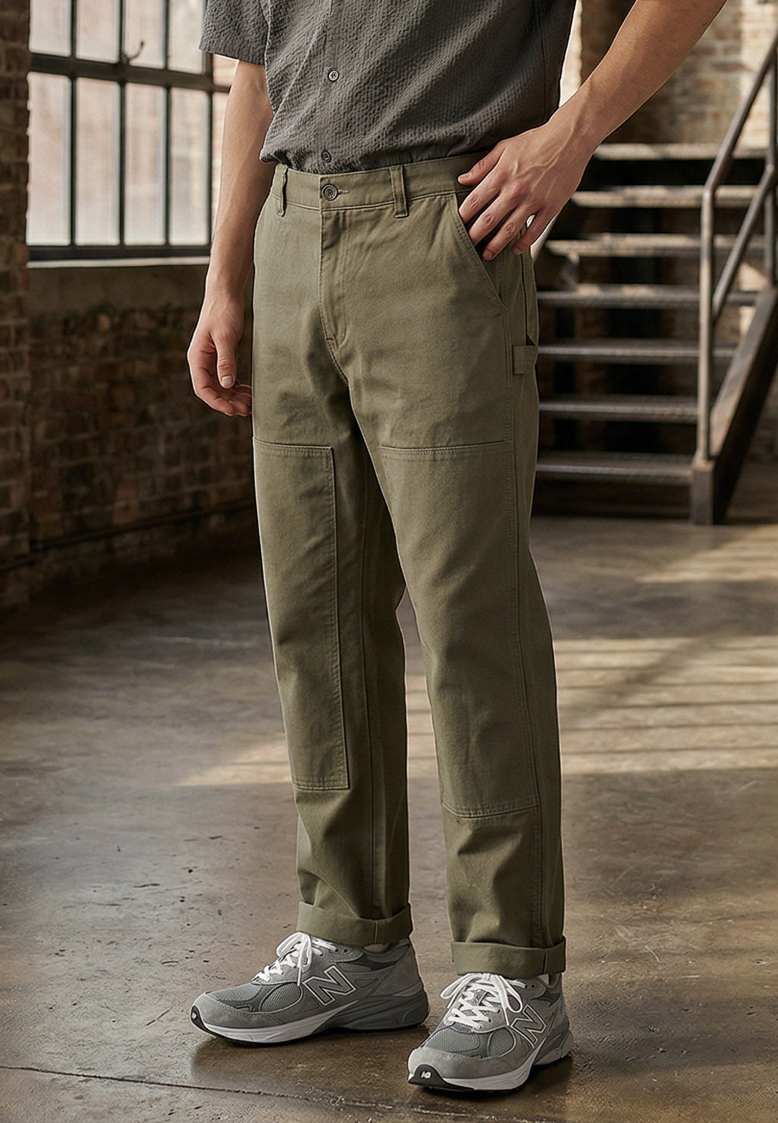 CARPENTER PANTS B KHAKI