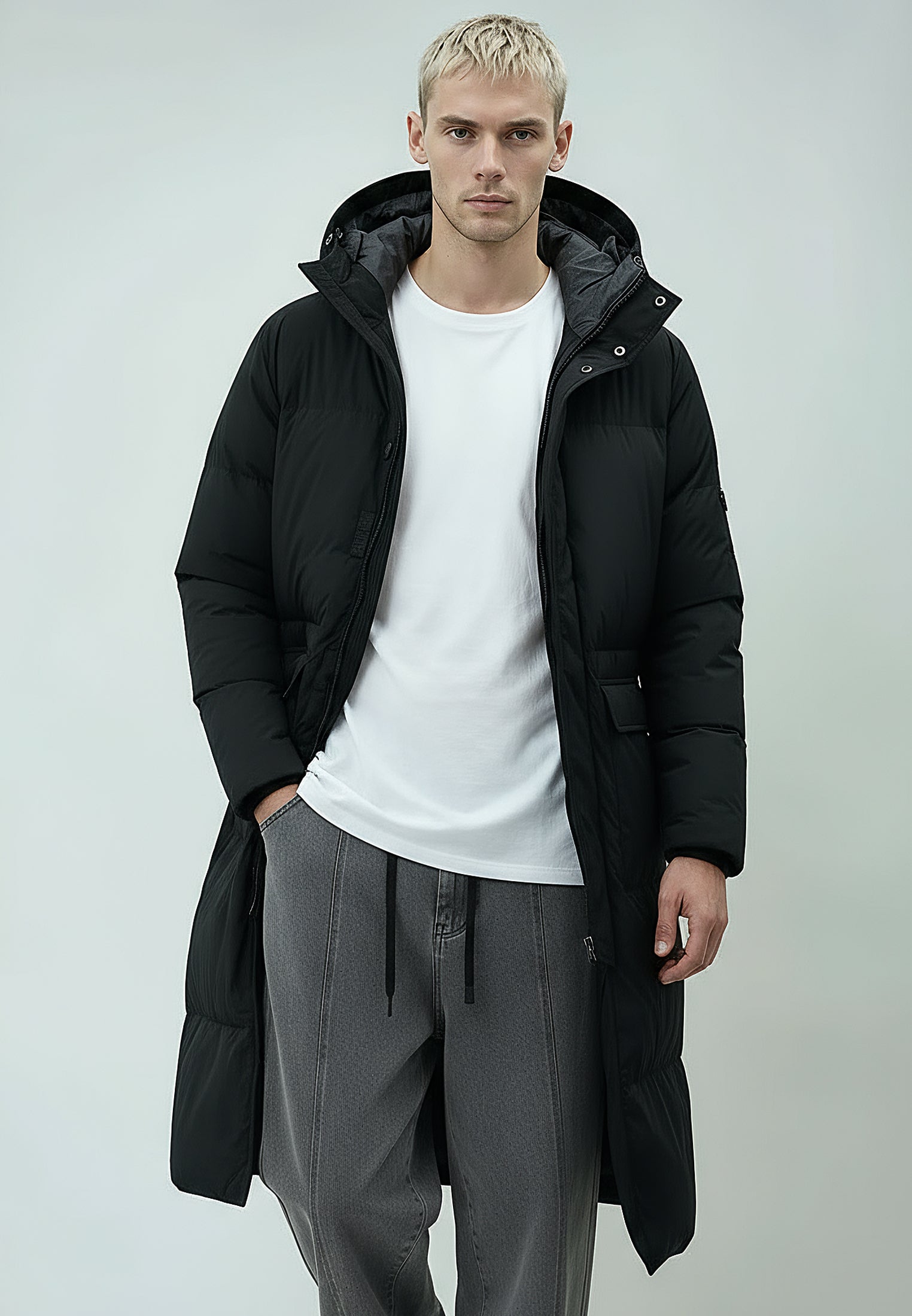 VOYAGER PUFFER PARKA BLACK