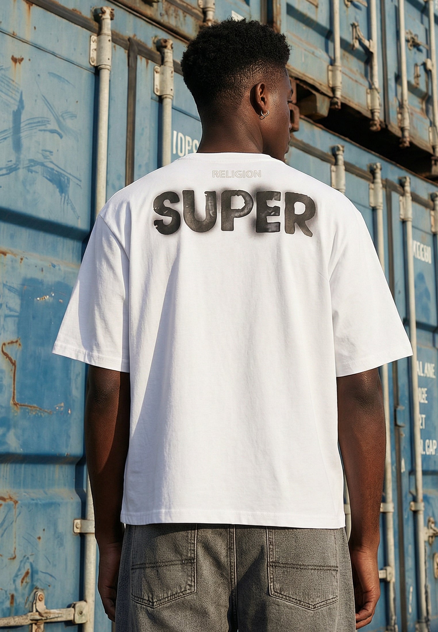 STAR CROP T-SHIRT WHITE