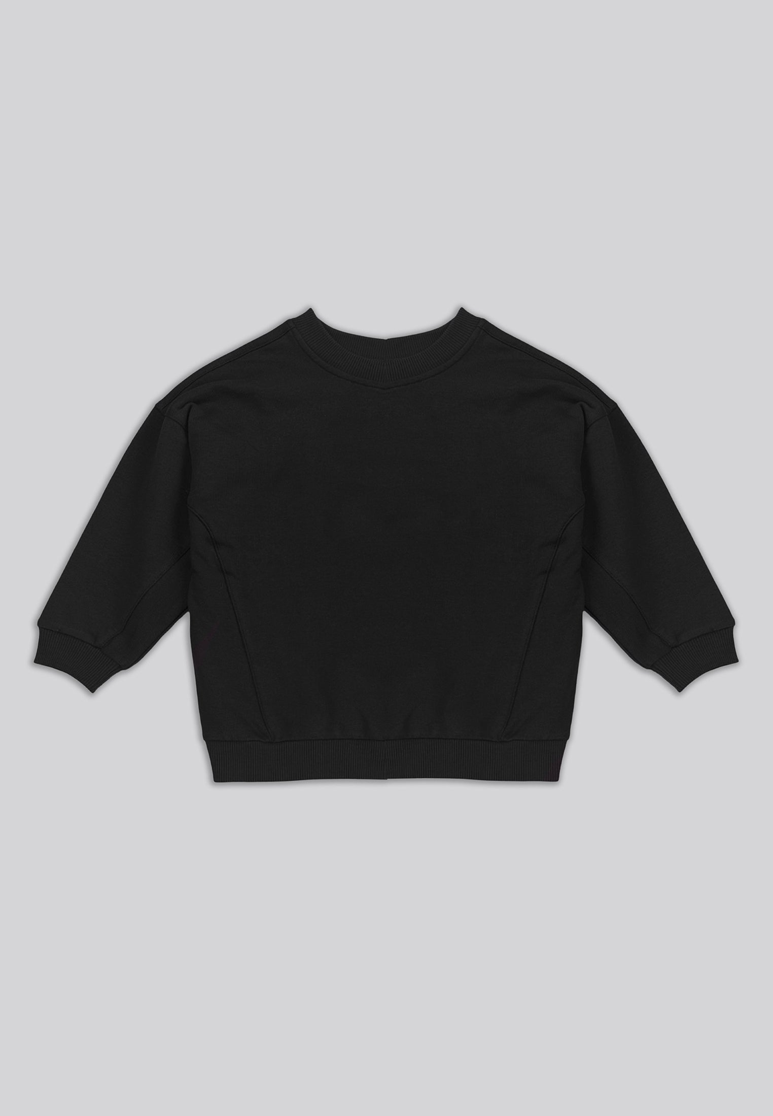 RELIGION GIRLS OVERSIZED SWEATSHIRT BLACK