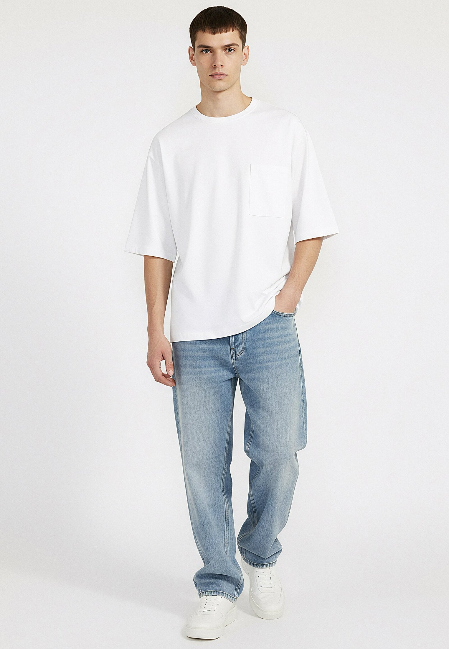 CROP BOX T-SHIRT WHITE