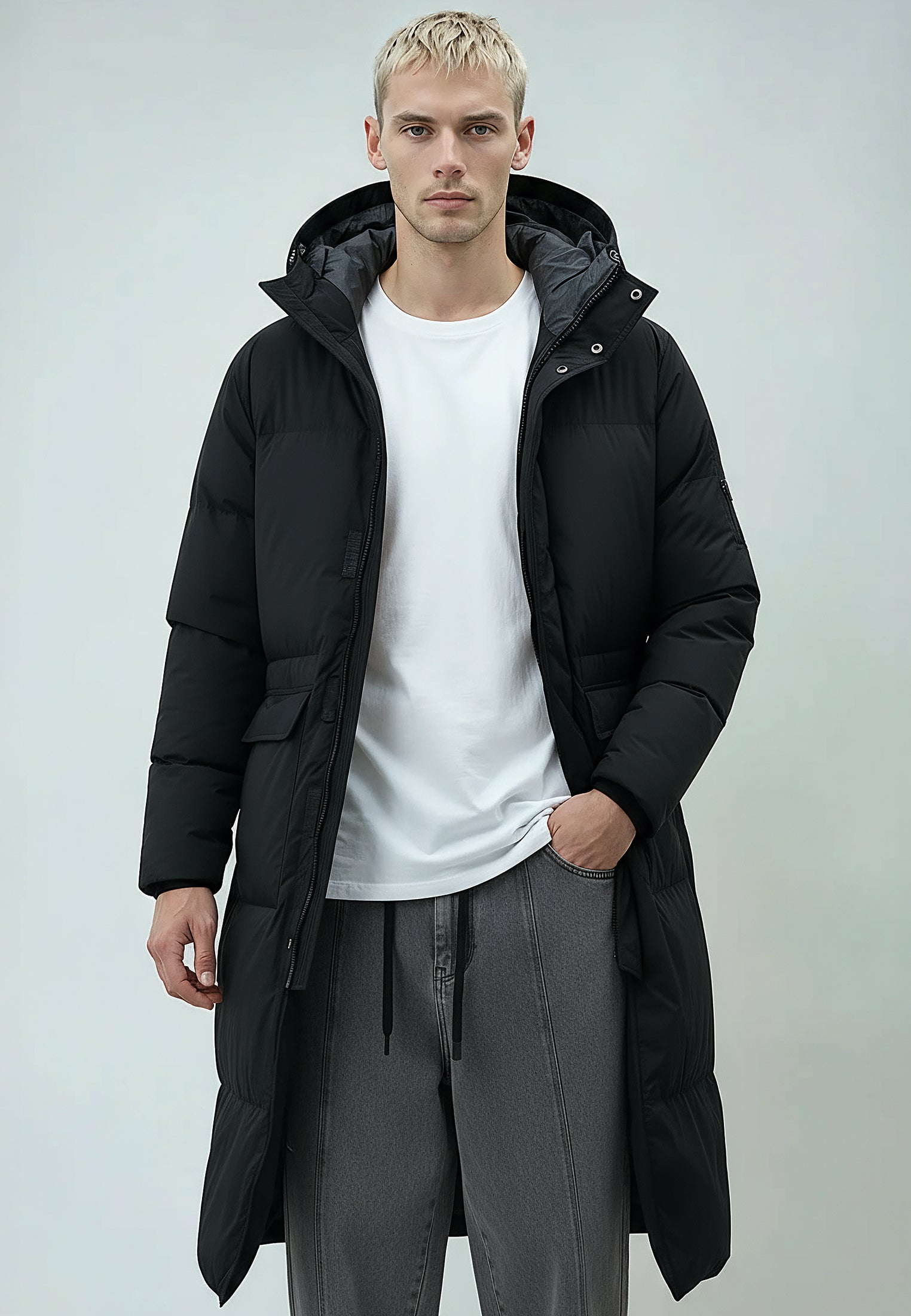 VOYAGER PUFFER PARKA BLACK