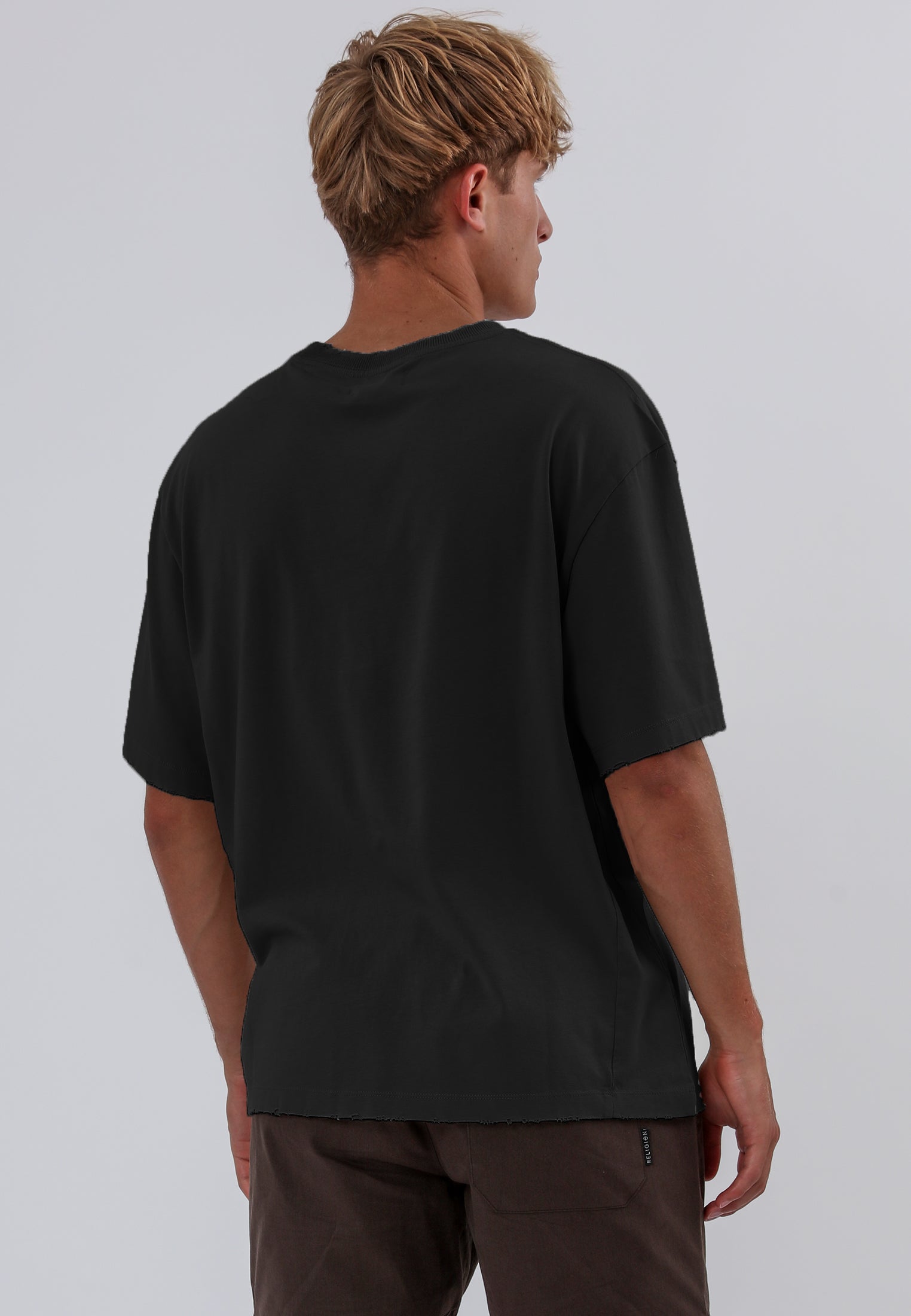 BATTLE DISTRESSED T-SHIRT BLACK