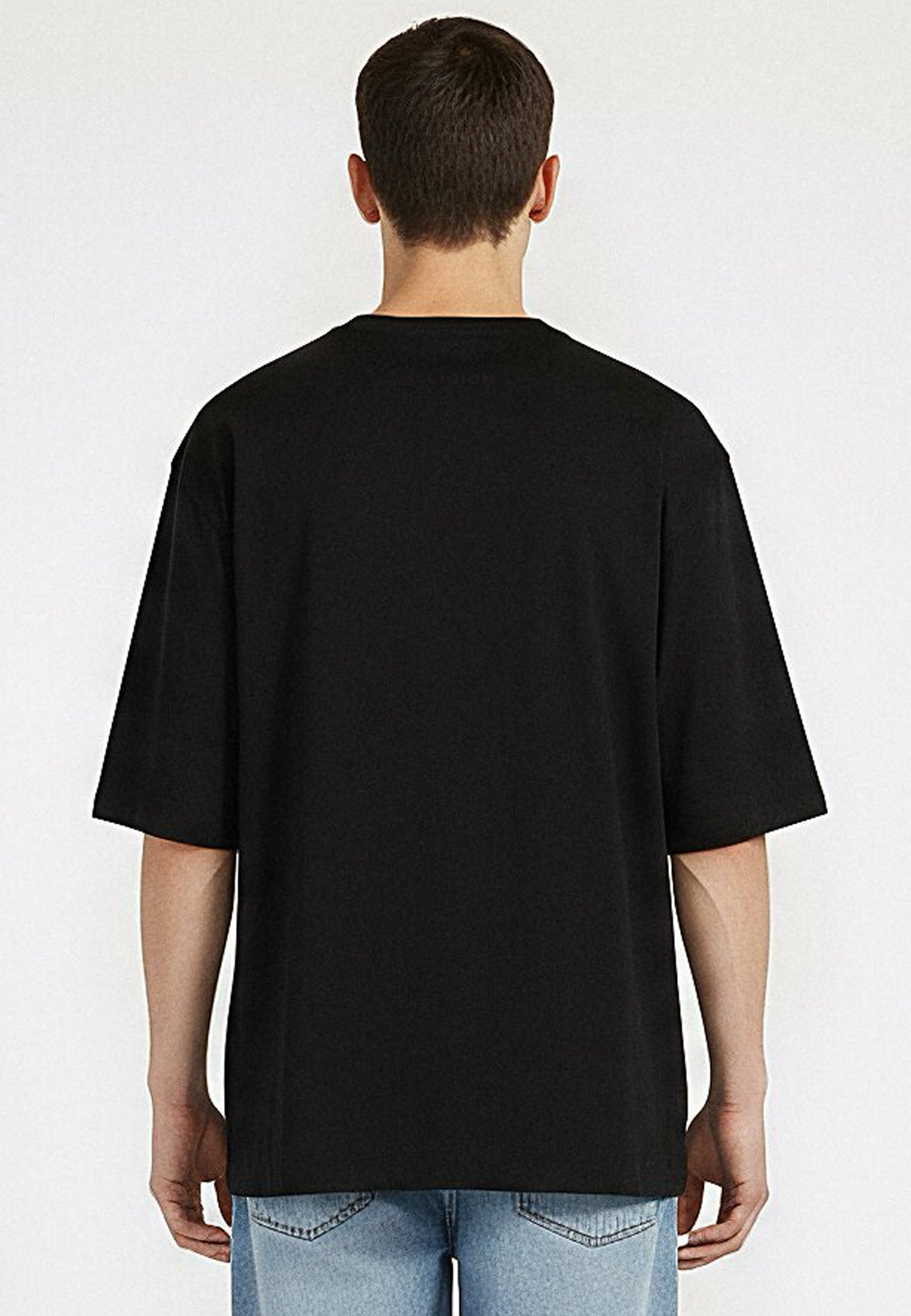 CROP BOX T-SHIRT BLACK