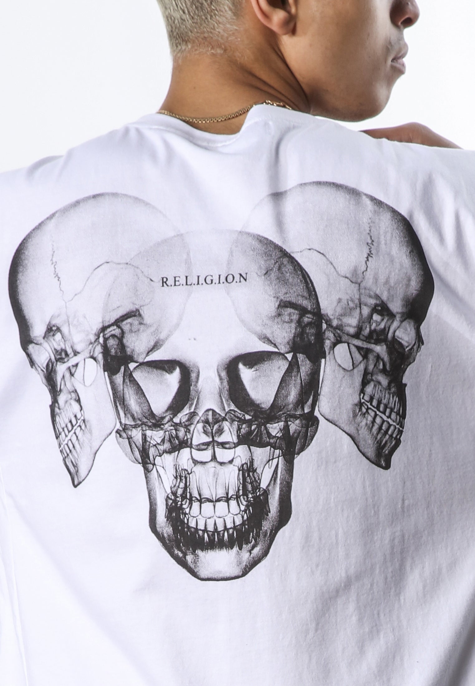 XRAY SKULL T-SHIRT WHITE