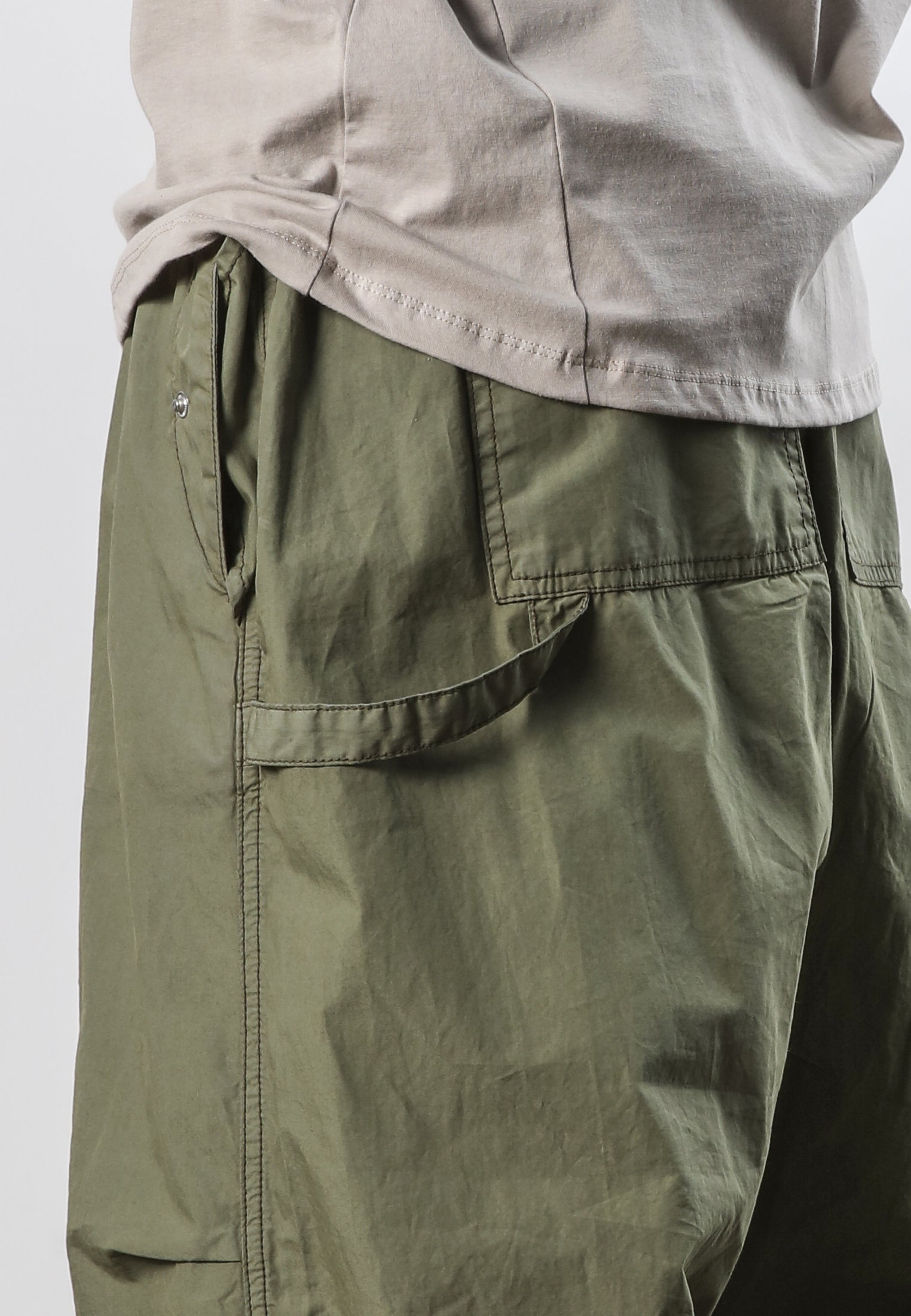 PARACHUTE PANTS KHAKI