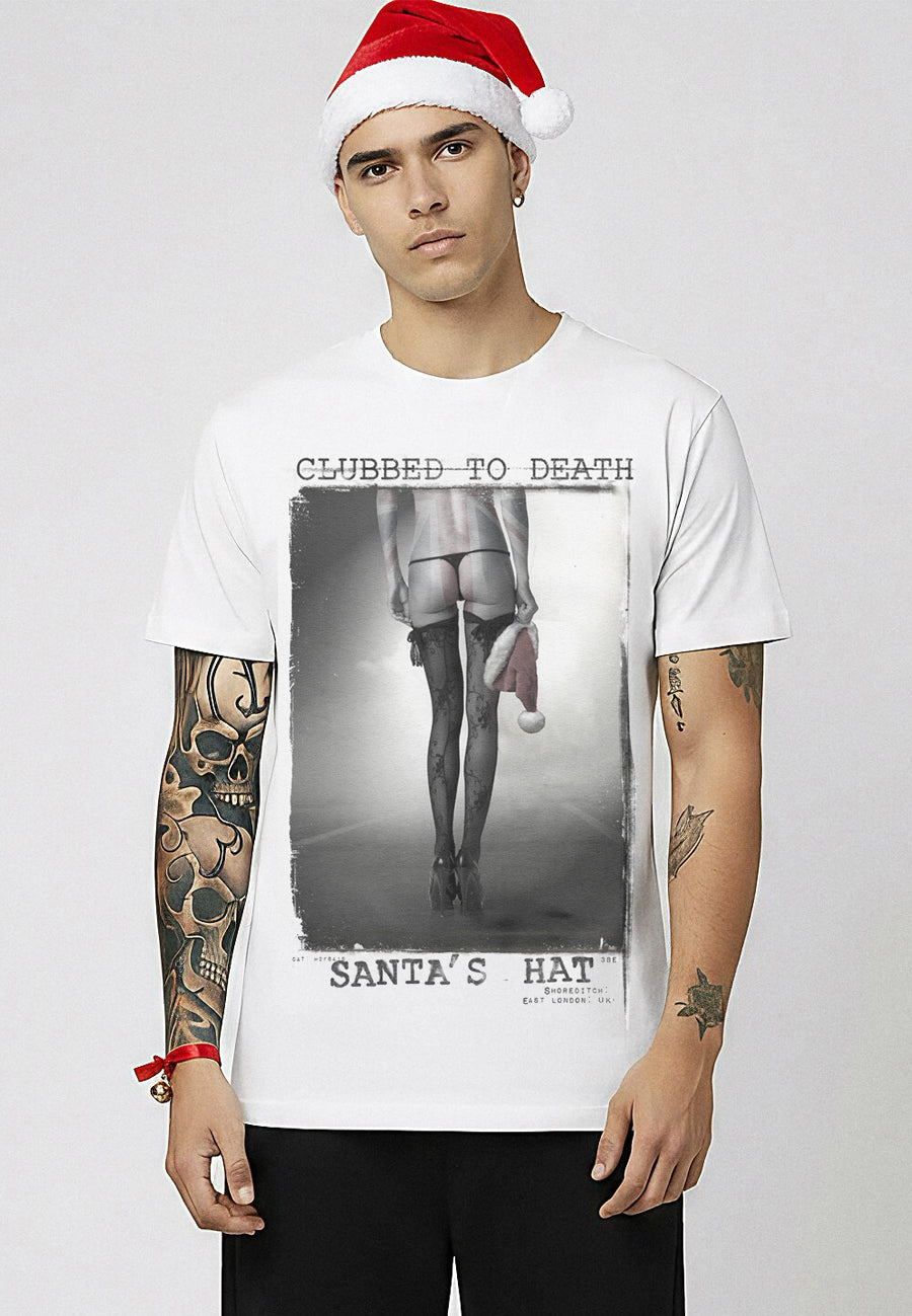 SANTA'S HAT T-SHIRT WHITE