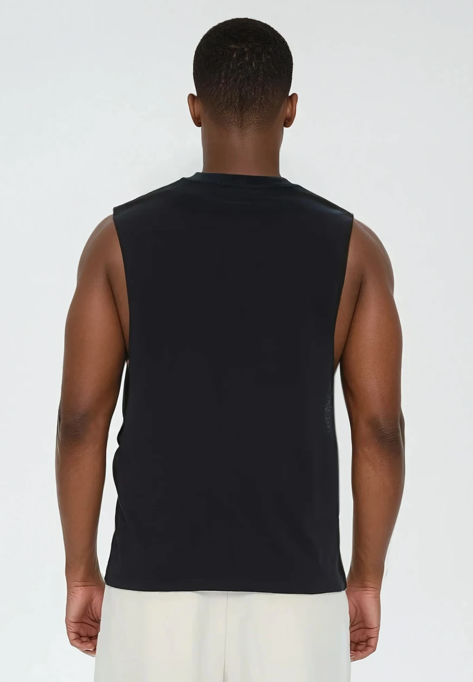 CUTAWAY VEST BLACK