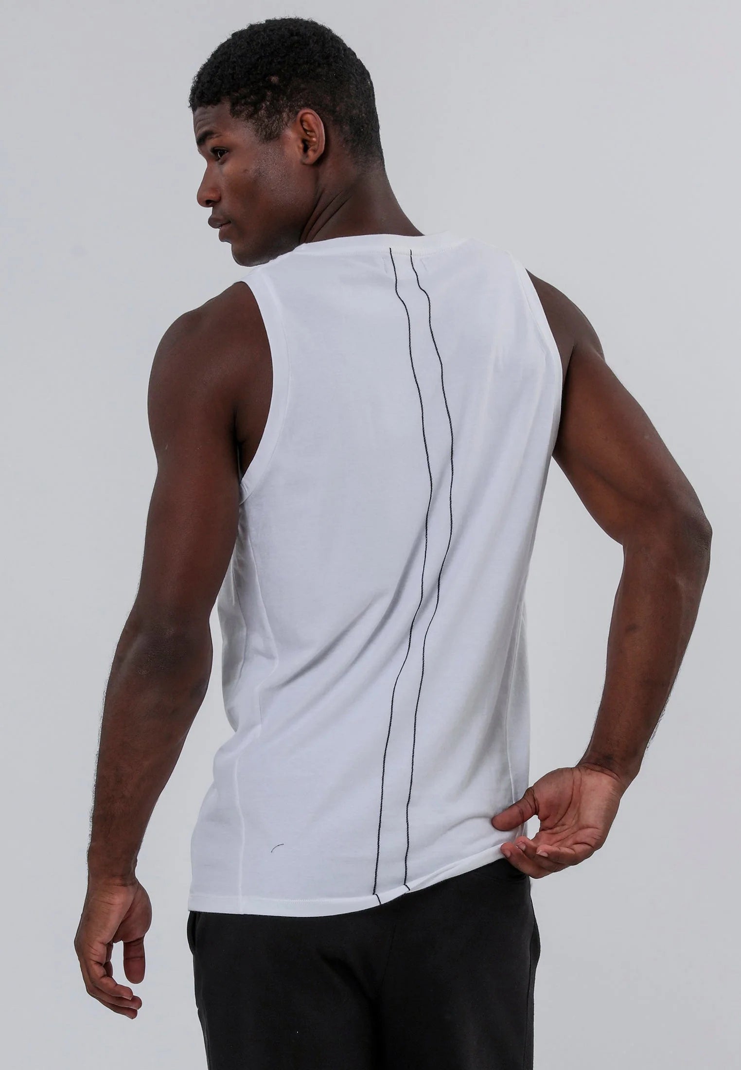 BIRDS WING SKULL VEST WHITE