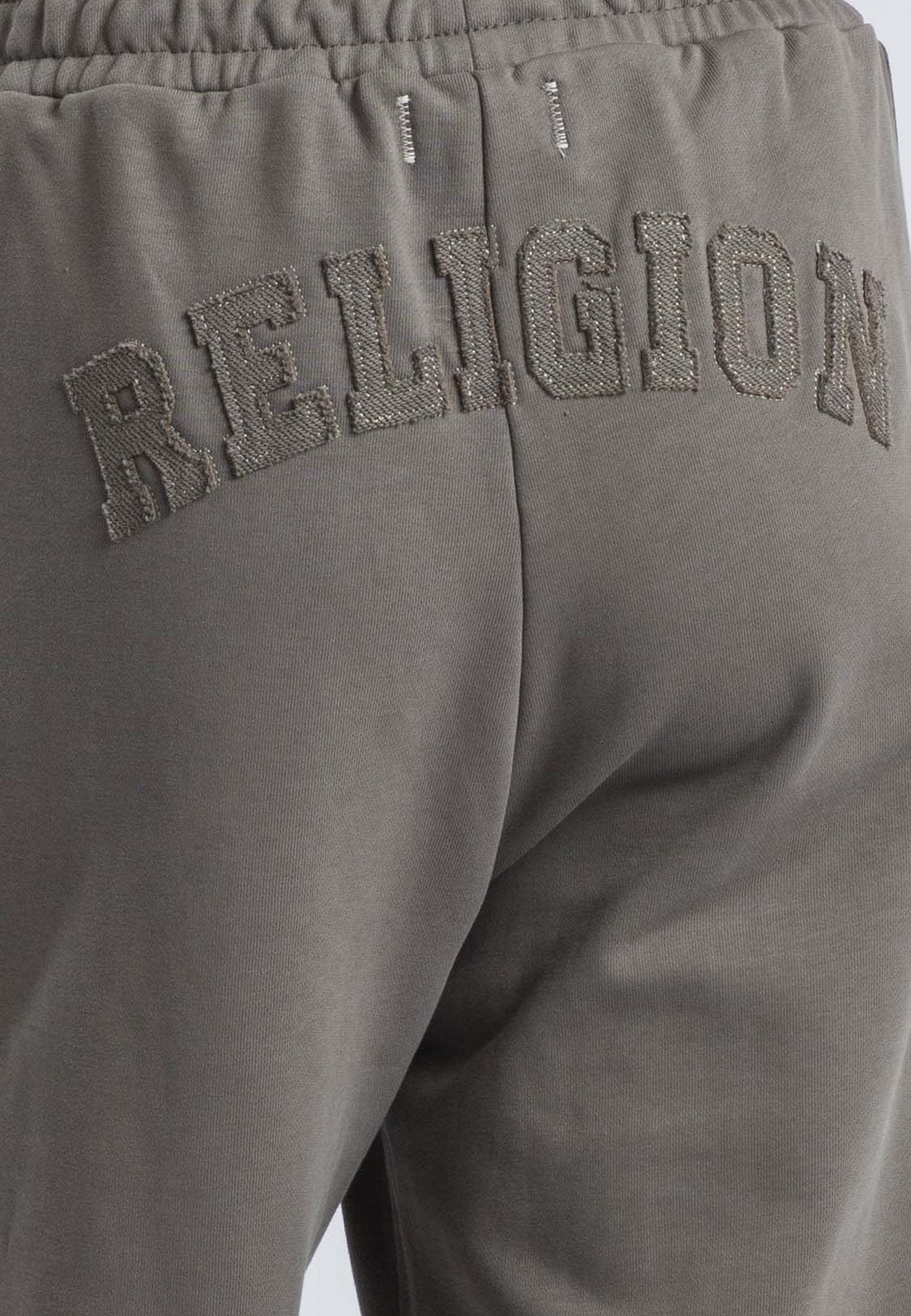 APPLIQUE RELAXED SWEATPANTS BRINDLE