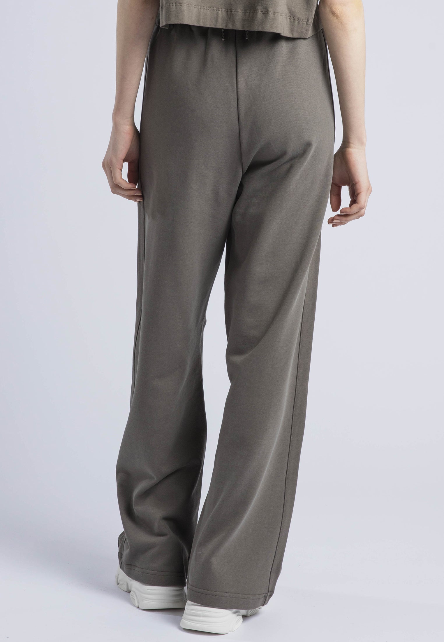 EMBROIDERY RELAXED SWEATPANTS BRINDLE