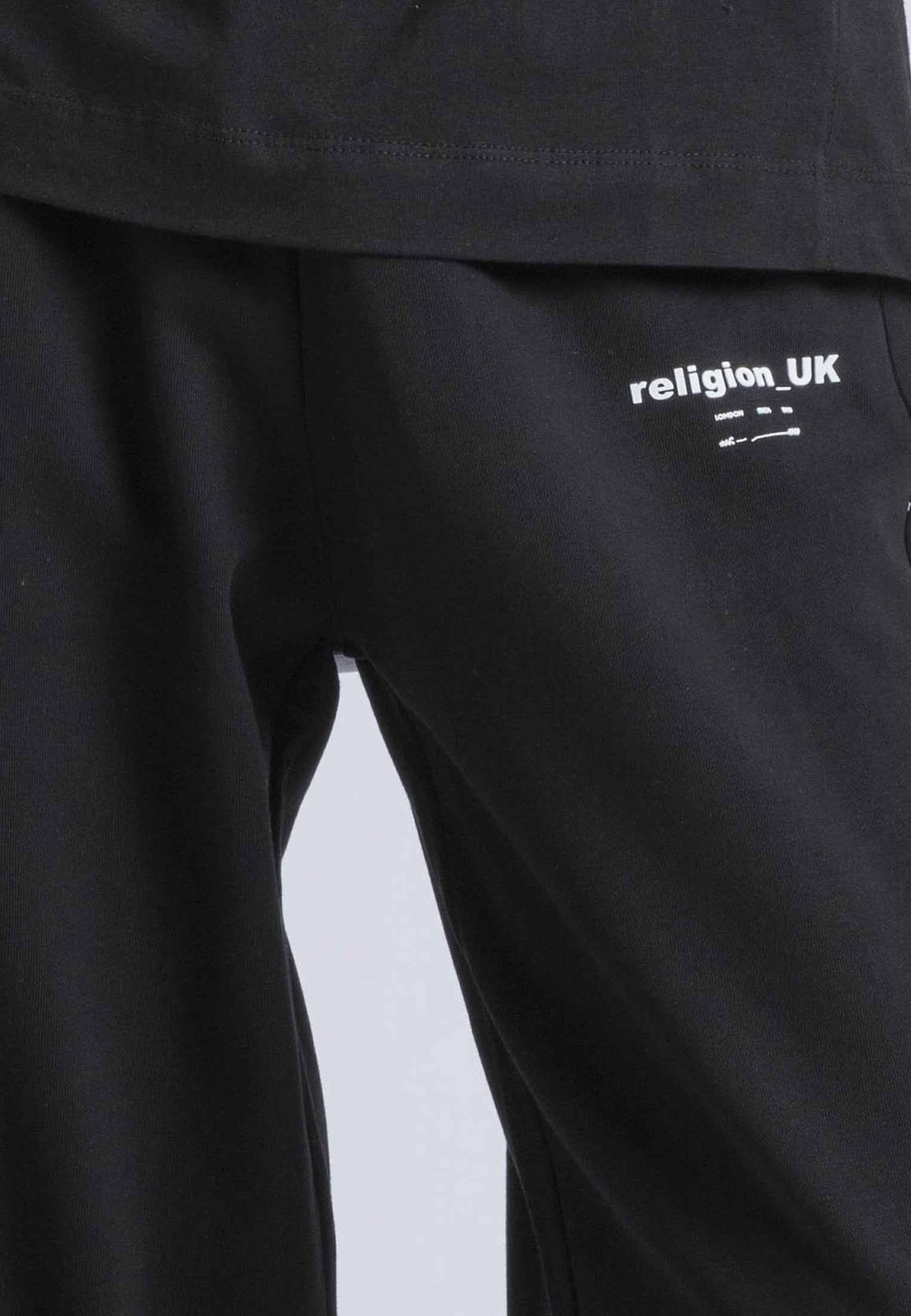RELIGION UK RELAXED SWEATPANTS BLACK