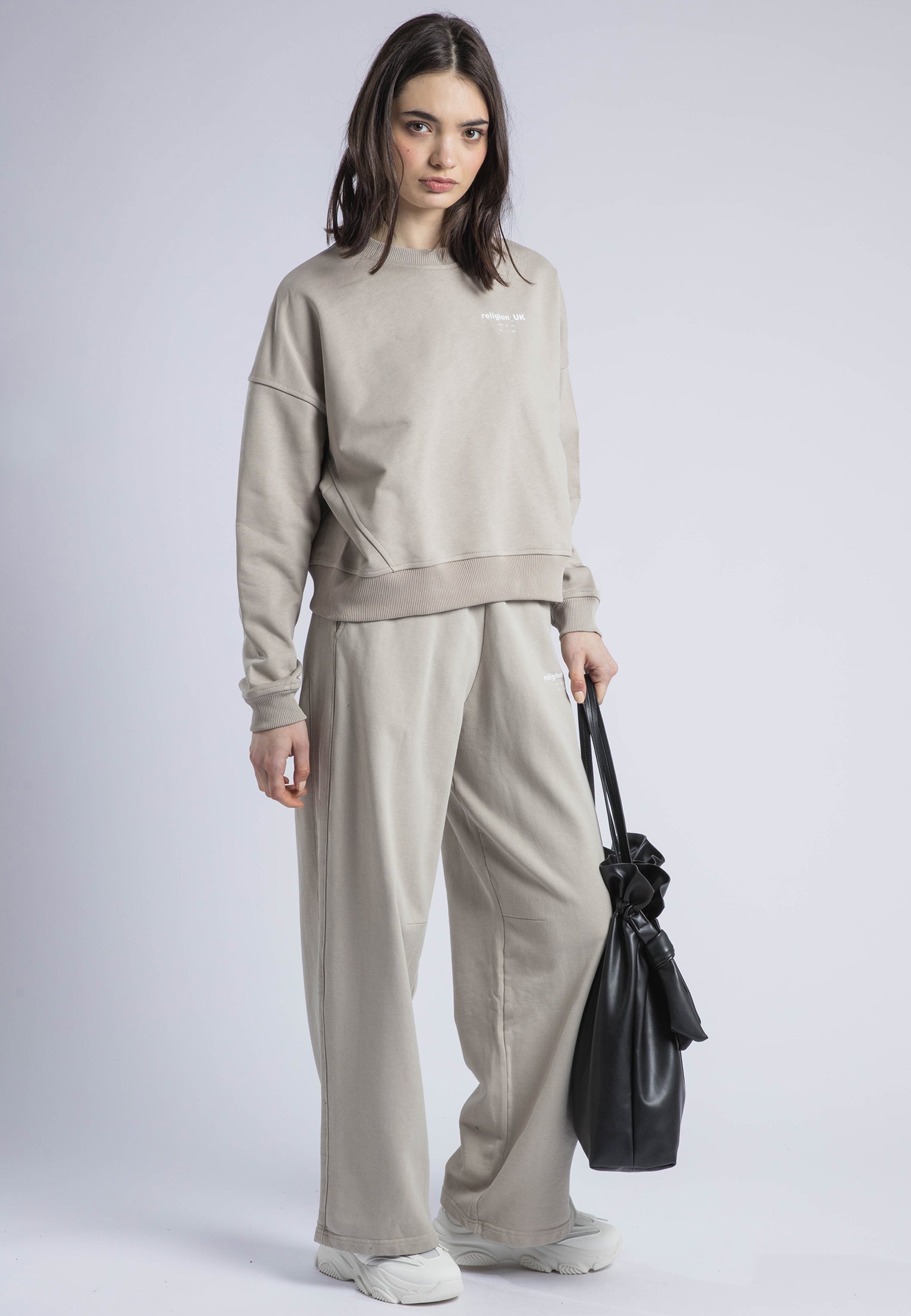 RELIGION UK RELAXED SWEATPANTS STONE